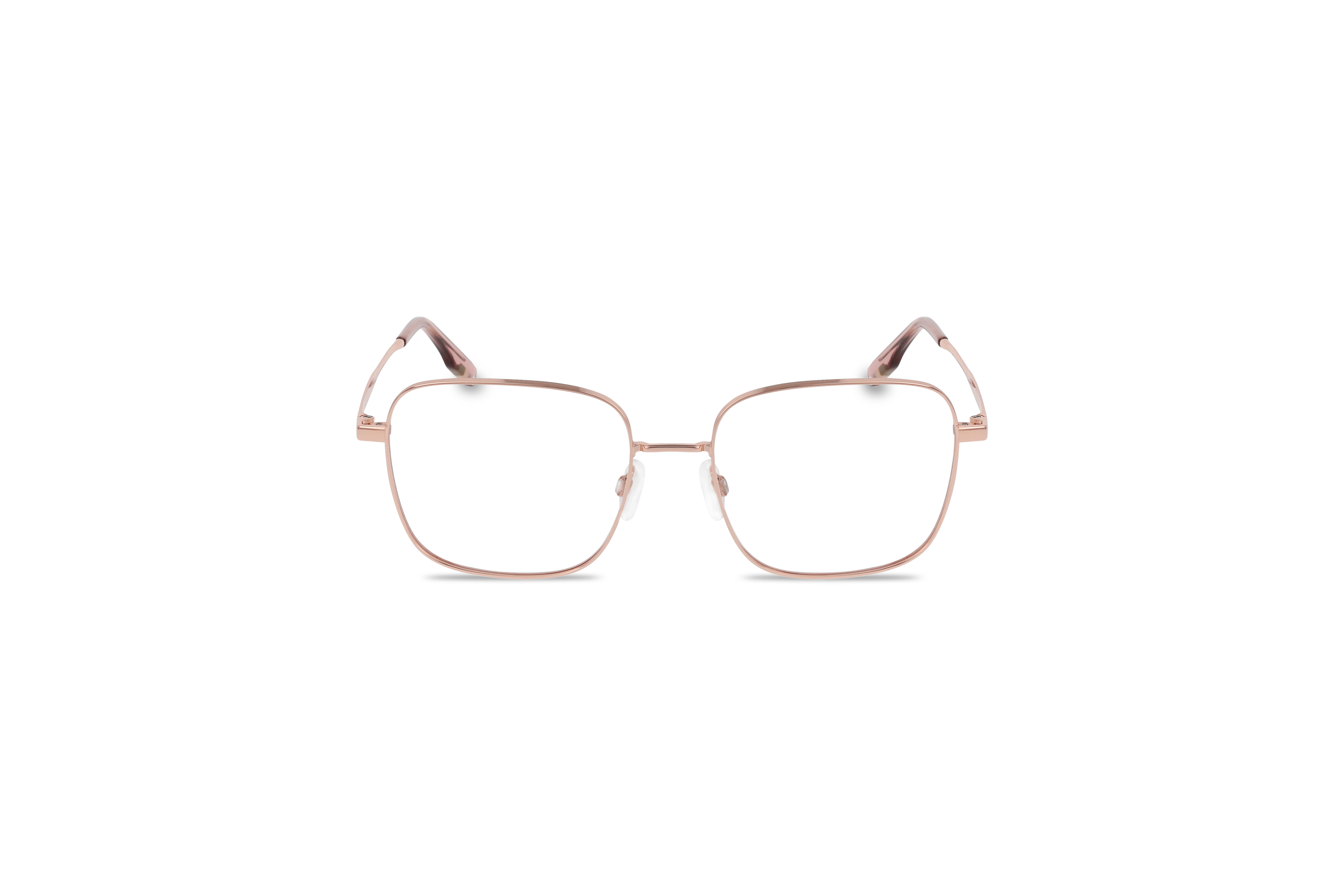 Die Brille Tom Tailor 672010 in Gold auf weißem Hintergrund in Frontalansicht.