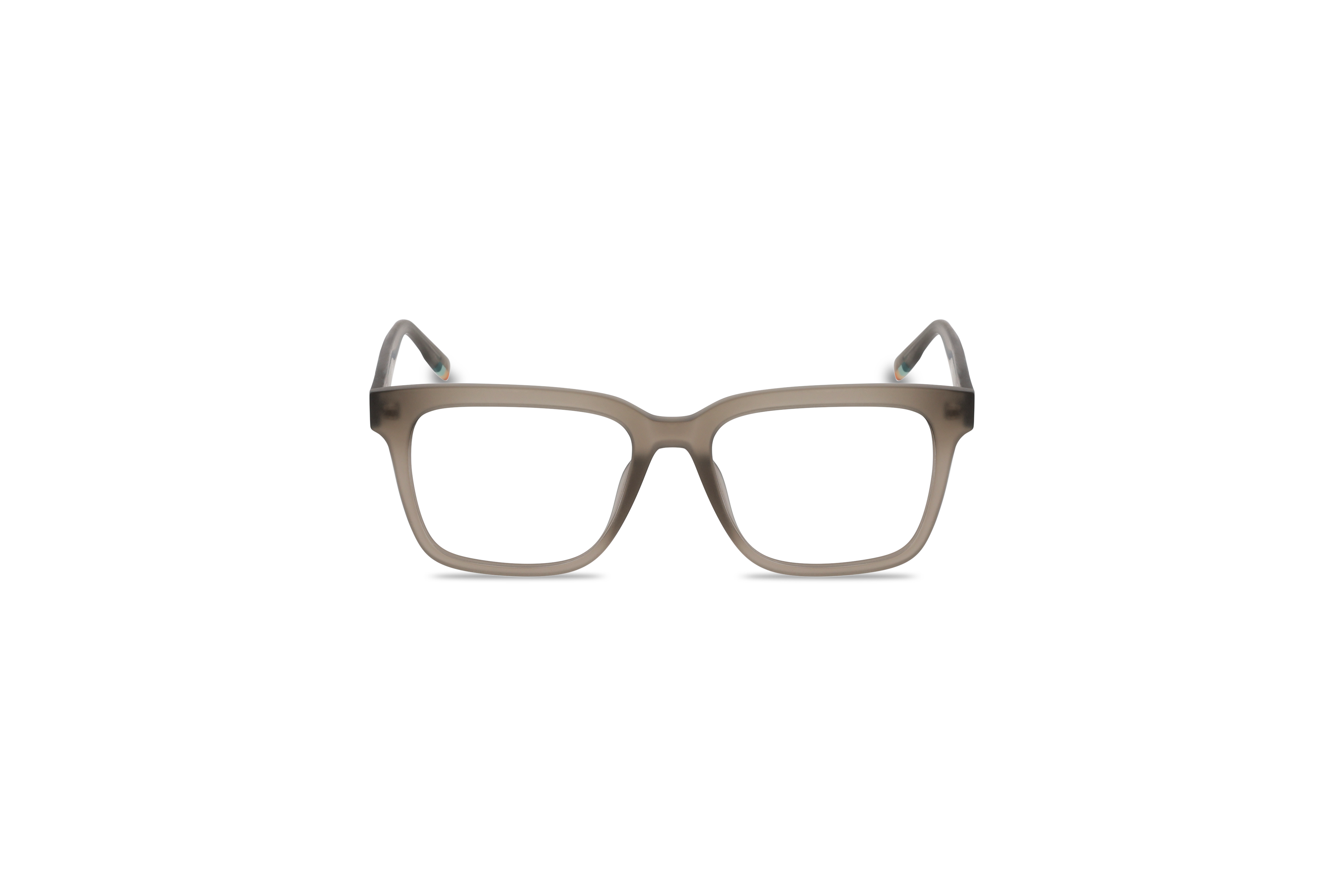 Die Brille Tom Tailor 673002 in Grün auf weißem Hintergrund in Frontalansicht.