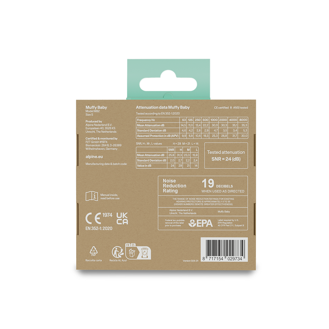 Alpine Muffy Gehörschutz für Babys