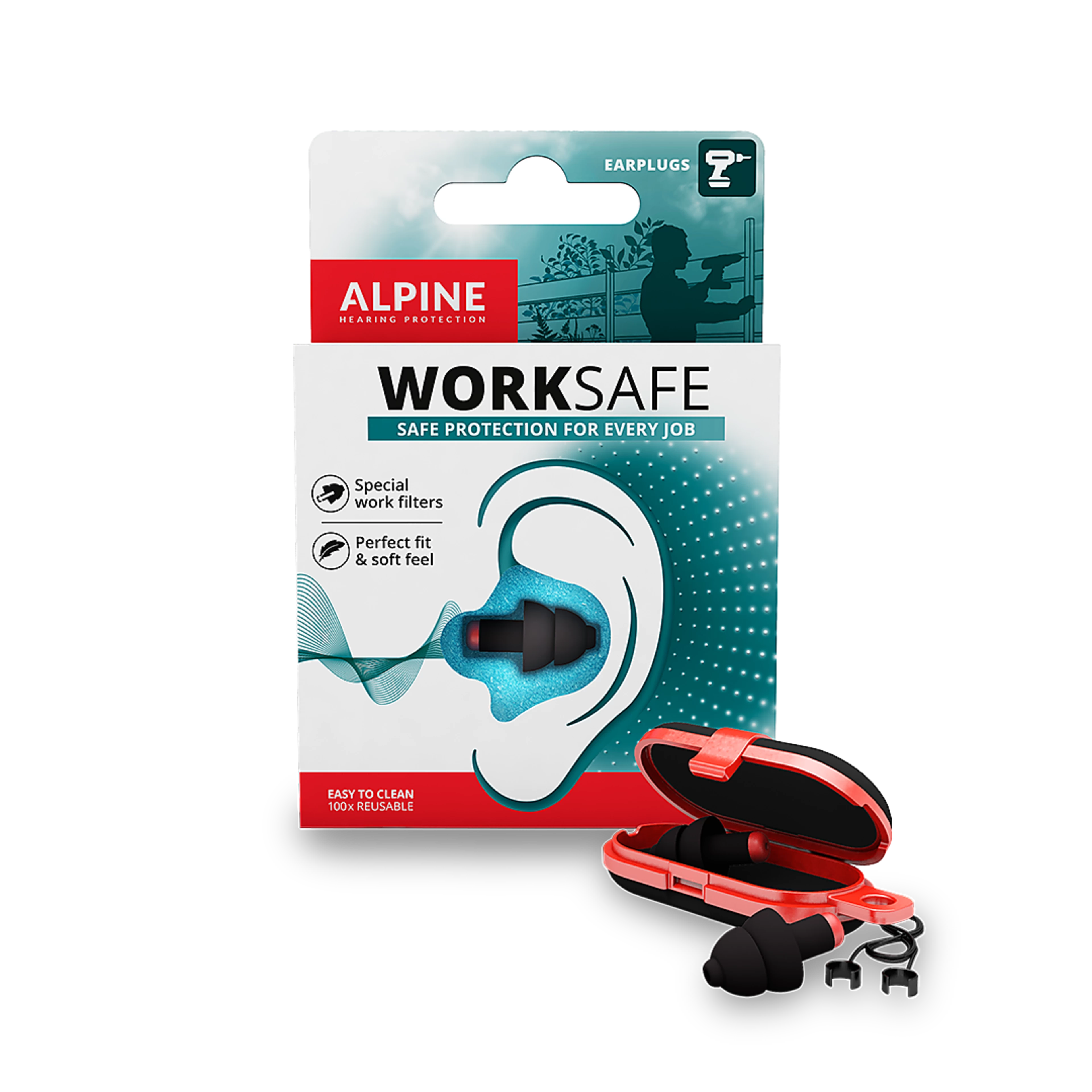 Alpine Gehörschutz Worksafe