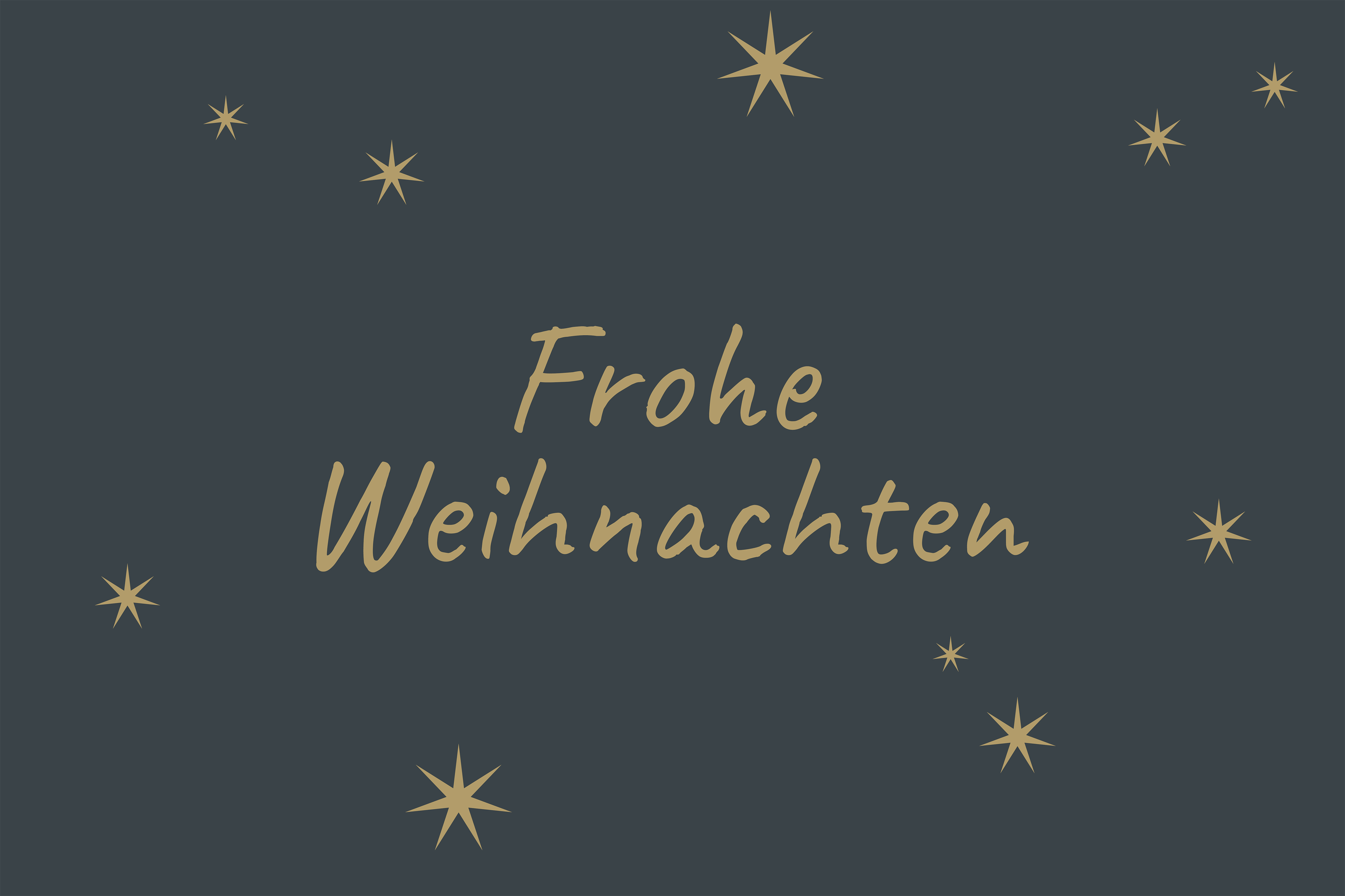 Das Gutschein-Motiv „Weihnachten“ als vollflächige Ansicht.