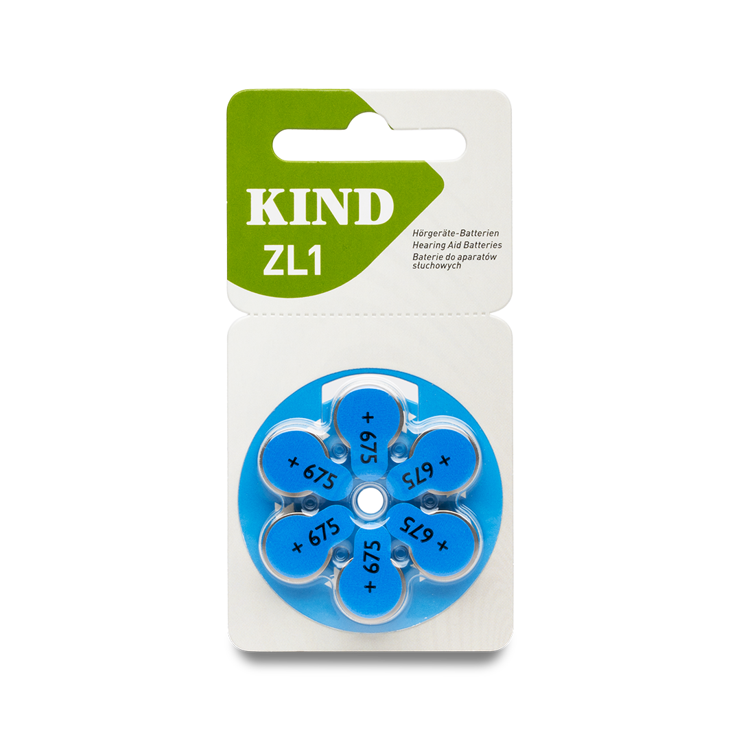 KIND Hörgerätebatterie ZL1