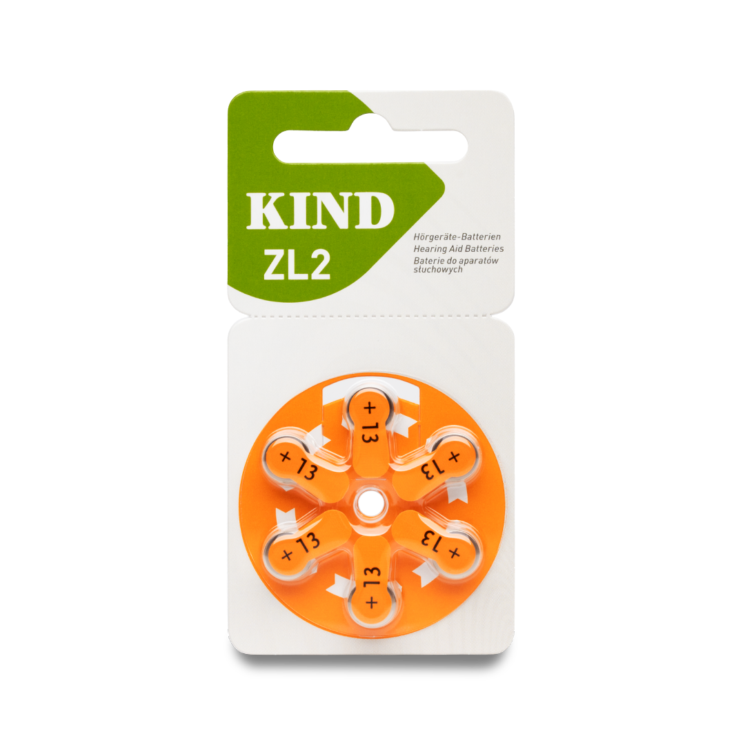 KIND Hörgerätebatterie ZL2