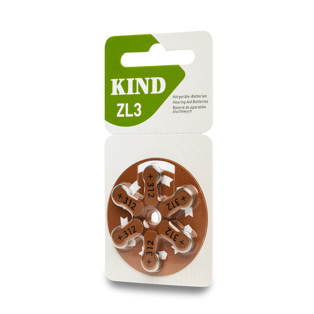 KIND Hörgerätebatterie ZL3