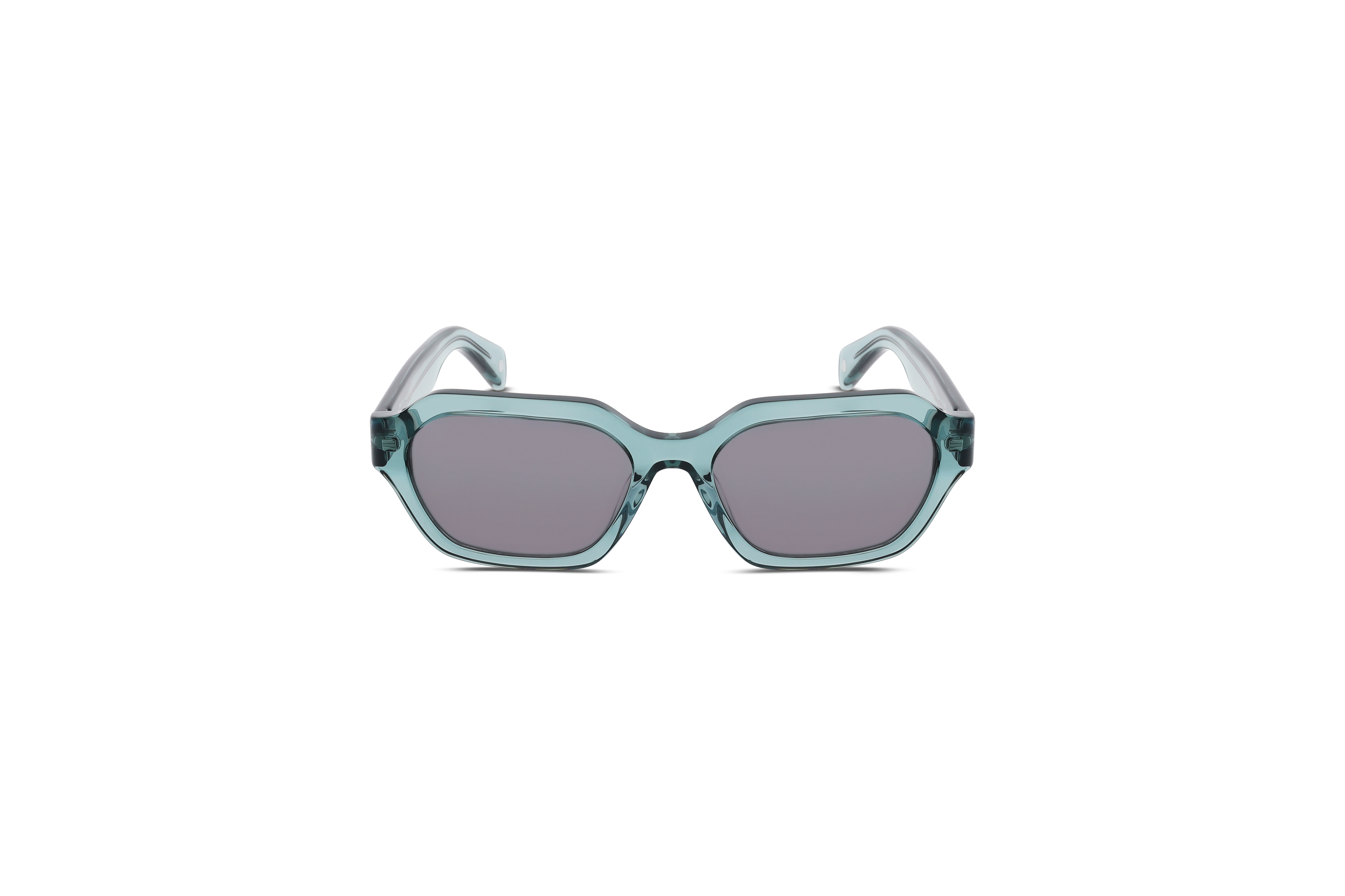 KIND KIND S1063 E26 Unisex Sonnenbrille mit und ohne Sehstärke / Tuerkis / rechteckig