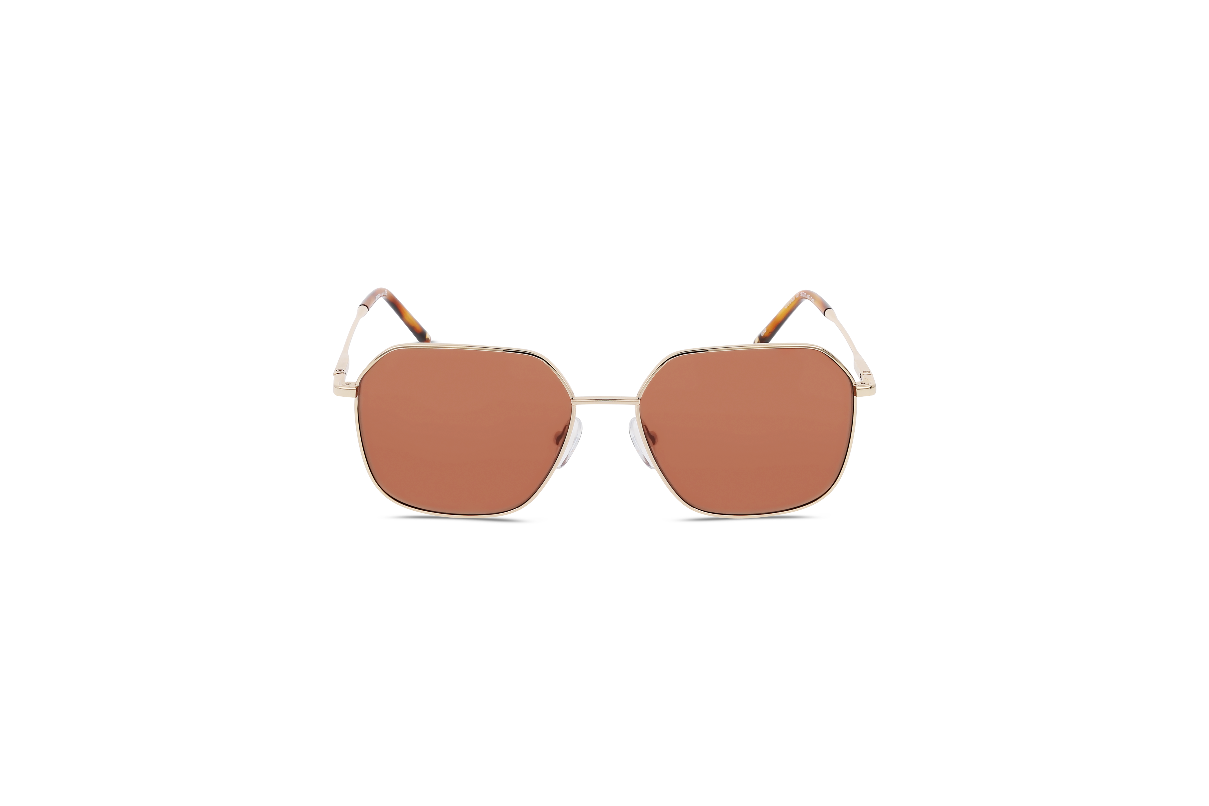 KIND KIND S1072 E26 Herren Sonnenbrille mit und ohne Sehstärke / Gold / rechteckig