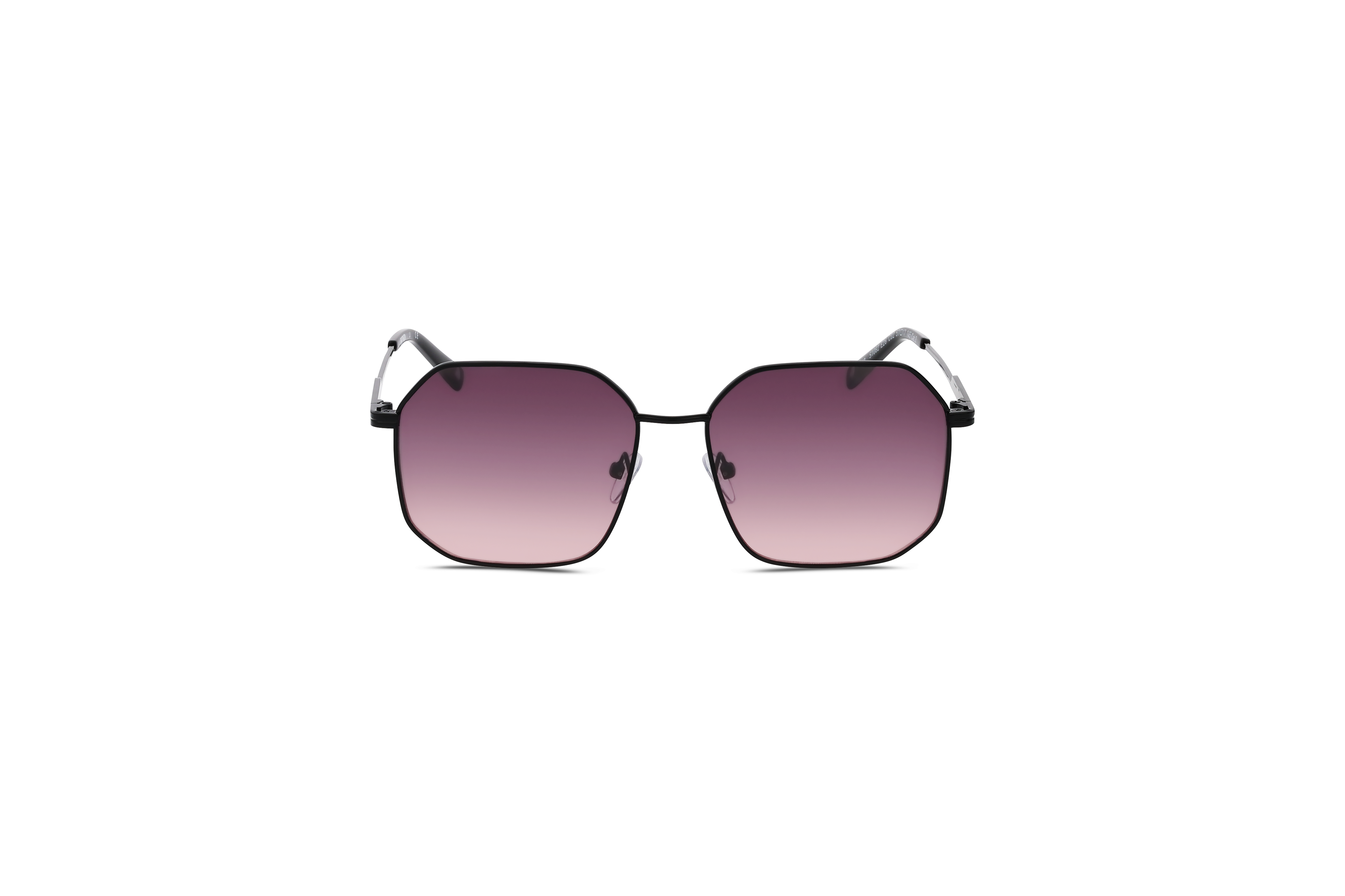 KIND KIND S1082 E26 Unisex Sonnenbrille mit und ohne Sehstärke / Schwarz / rechteckig
