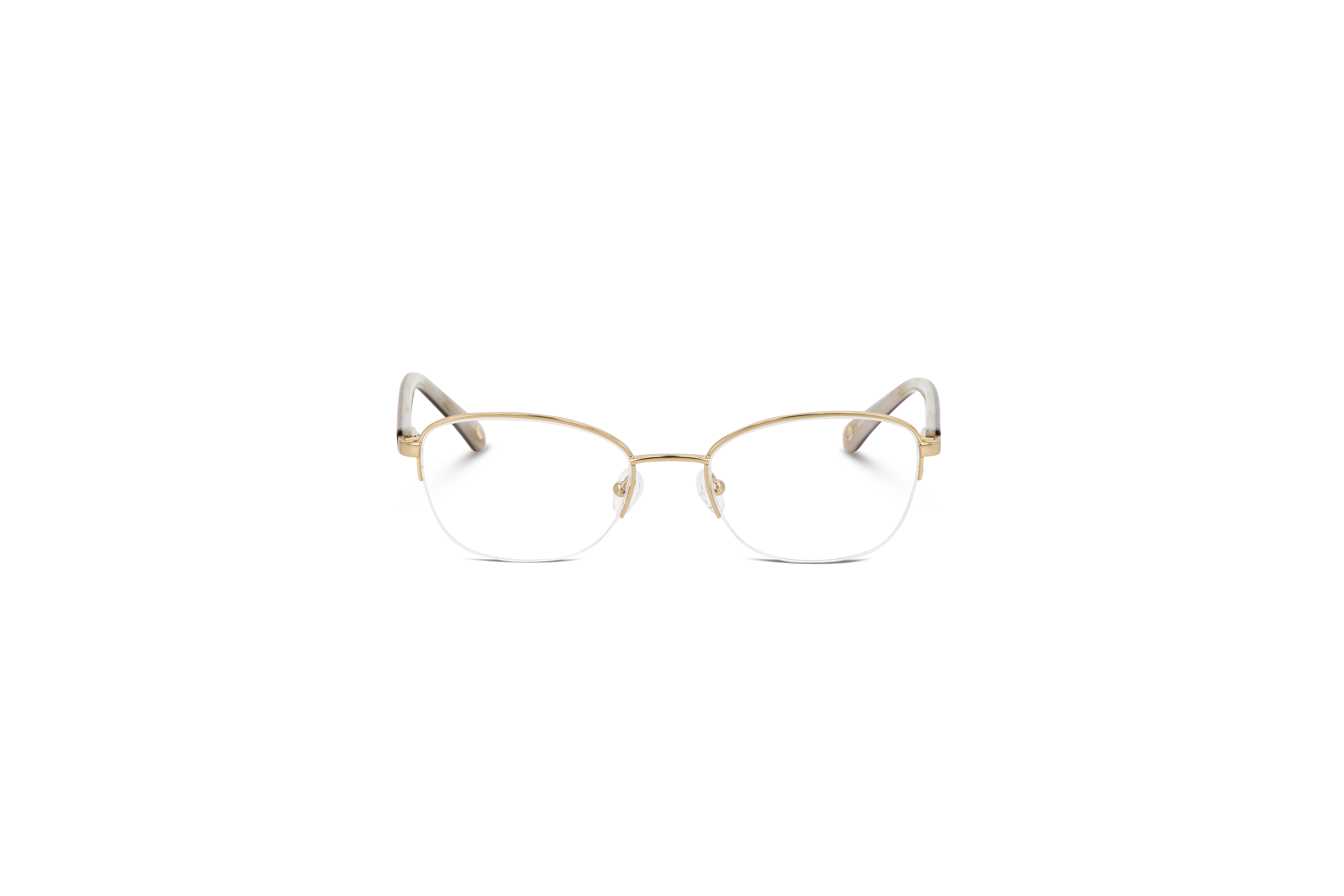 KIND Hedda Damen Brille mit und ohne Sehstärke / Gold / rechteckig