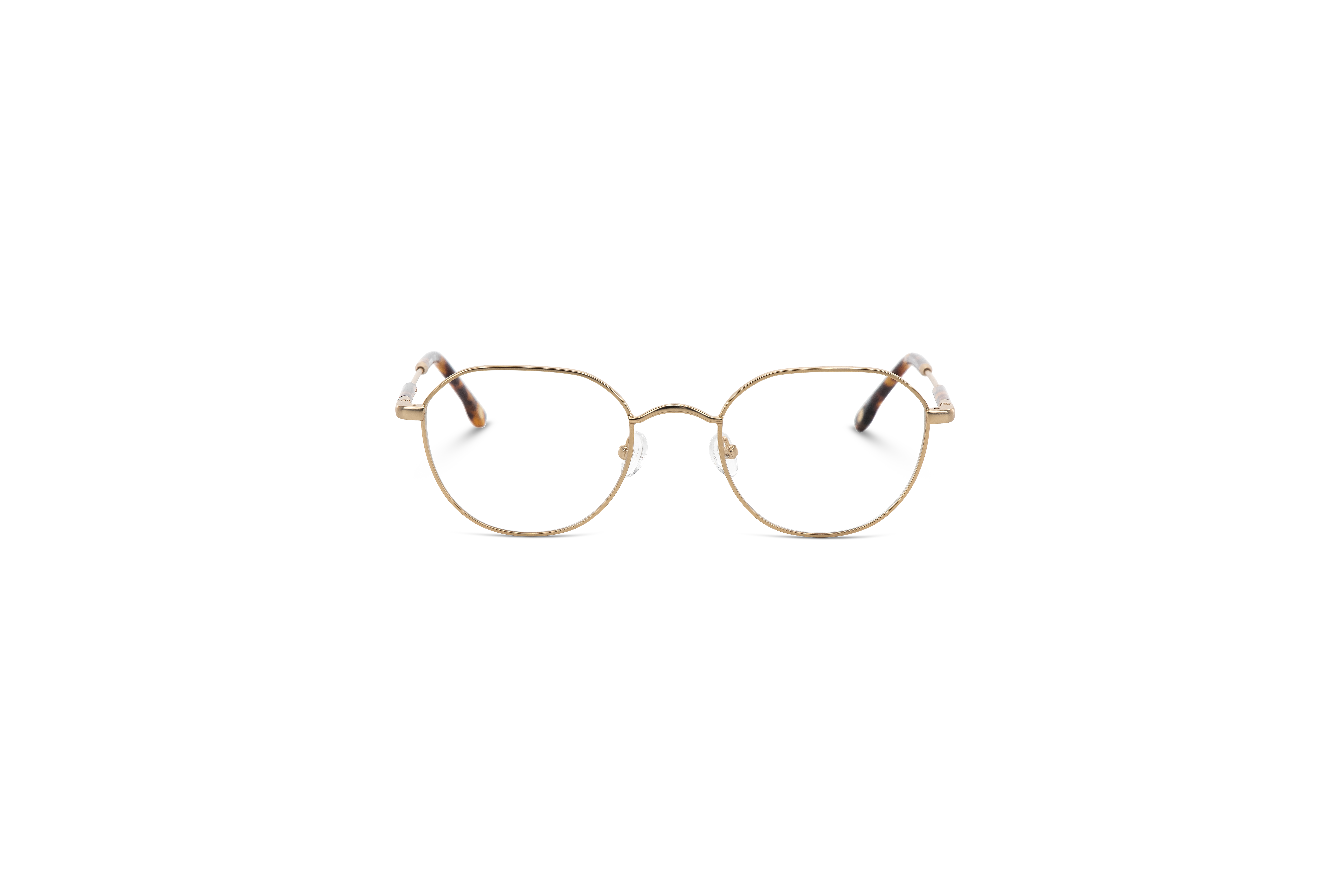 KIND Dag Unisex Brille mit und ohne Sehstärke / Gold / oval