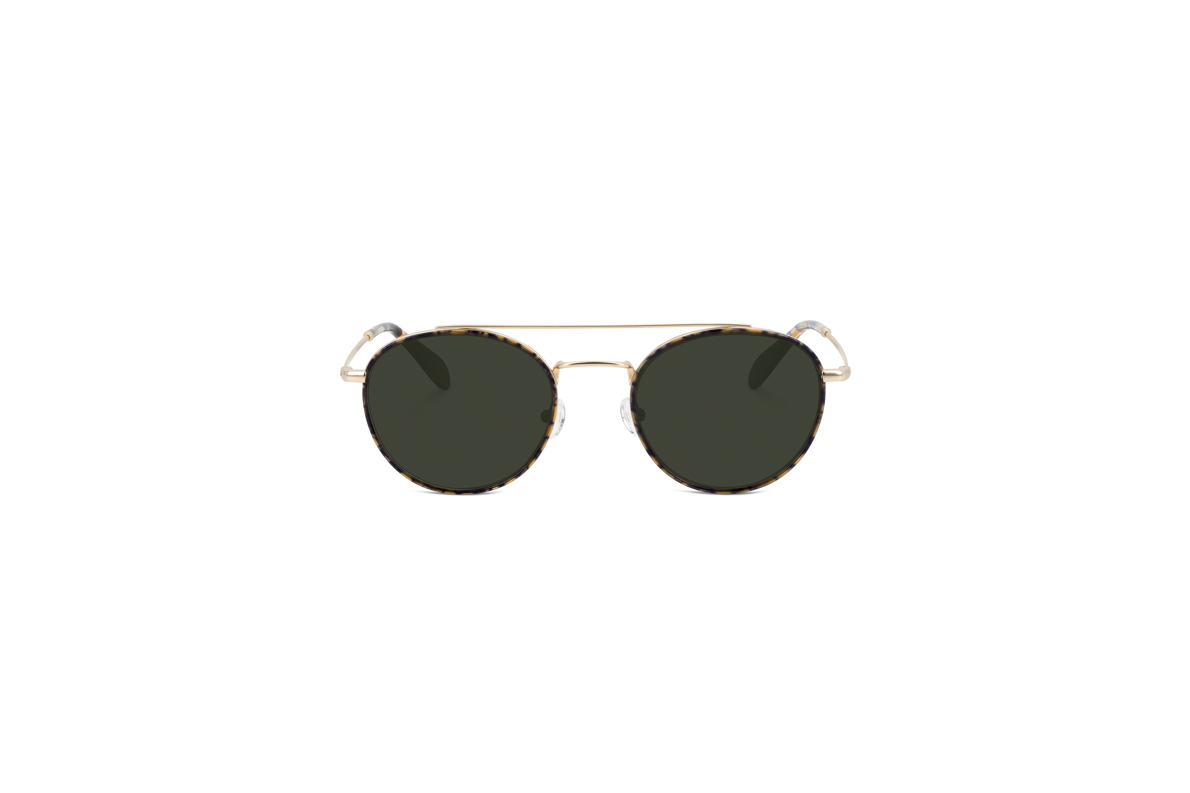 Die Sonnenbrille KIND Rab in Mehrfarbig auf weißem Hintergrund in Frontalansicht.