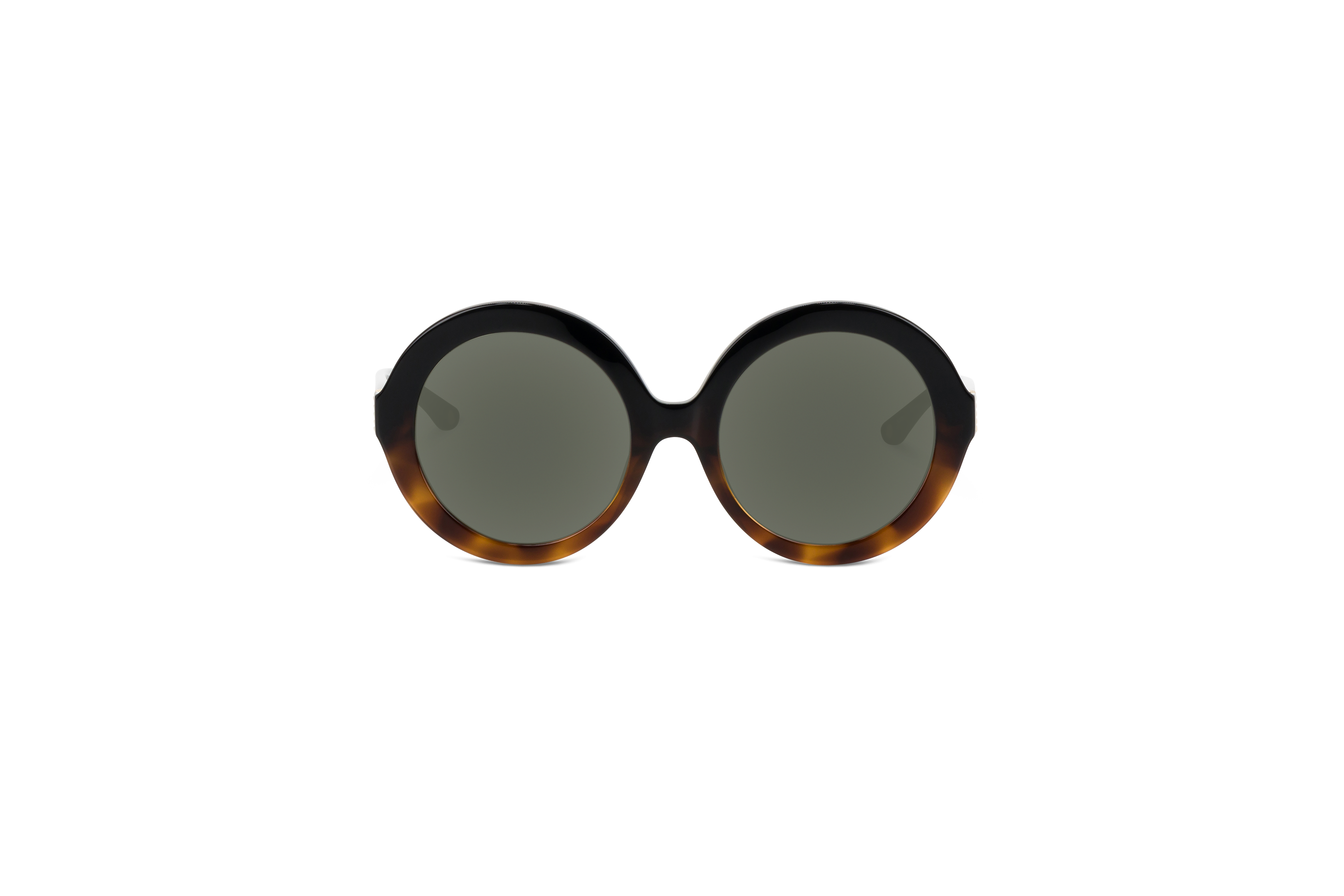 Die Sonnenbrille KIND Martinique in Mehrfarbig auf weißem Hintergrund in Frontalansicht.