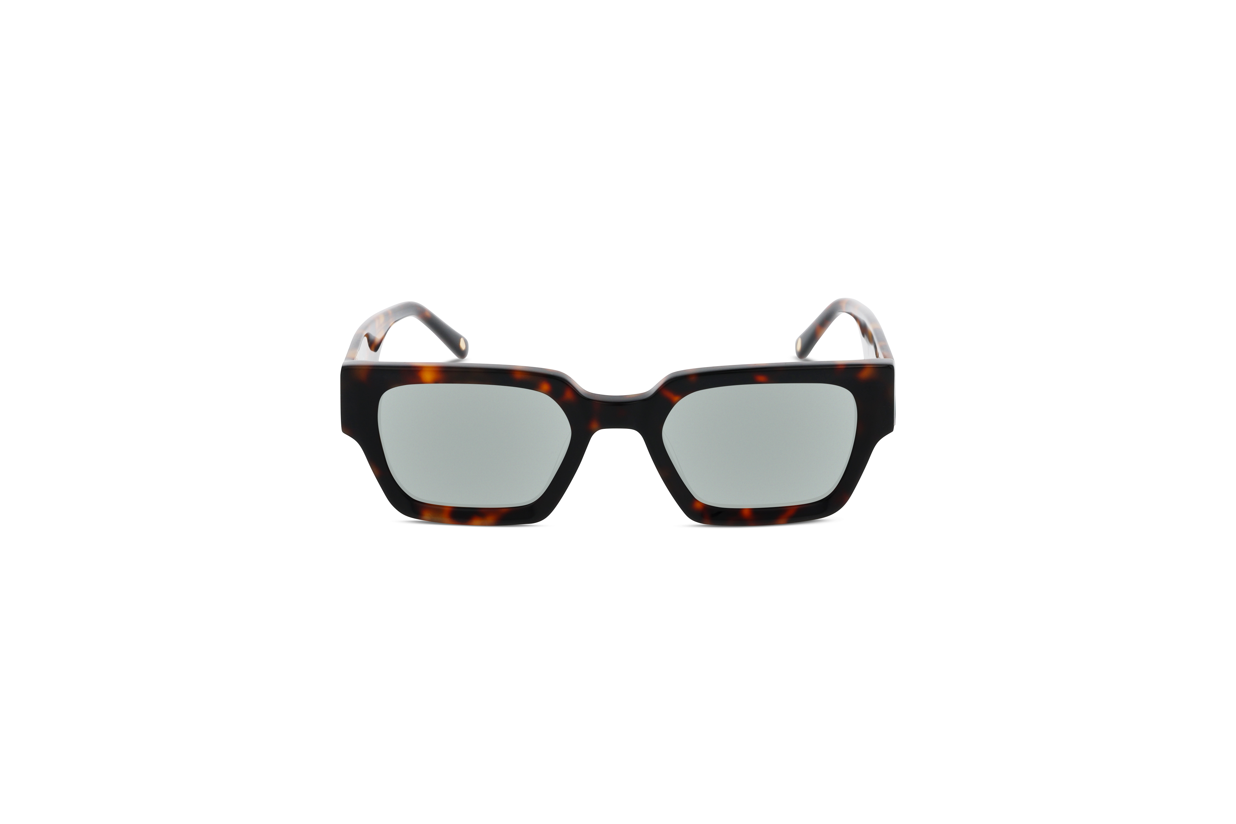 KIND 1009 Damen Sonnenbrille mit und ohne Sehstärke / Braun / rechteckig