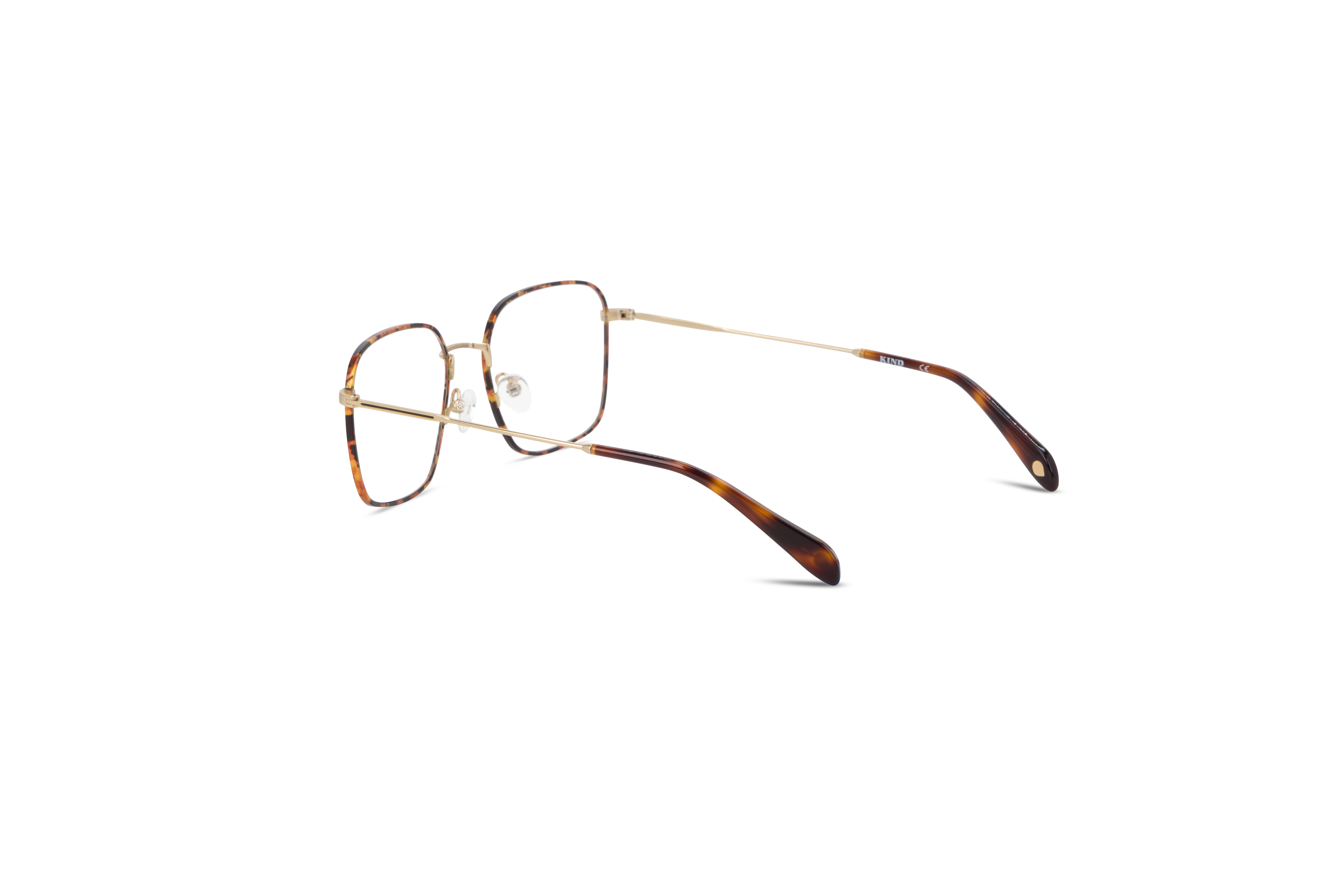 Die Brille KIND Jordan in Havanna mit Innenansicht.