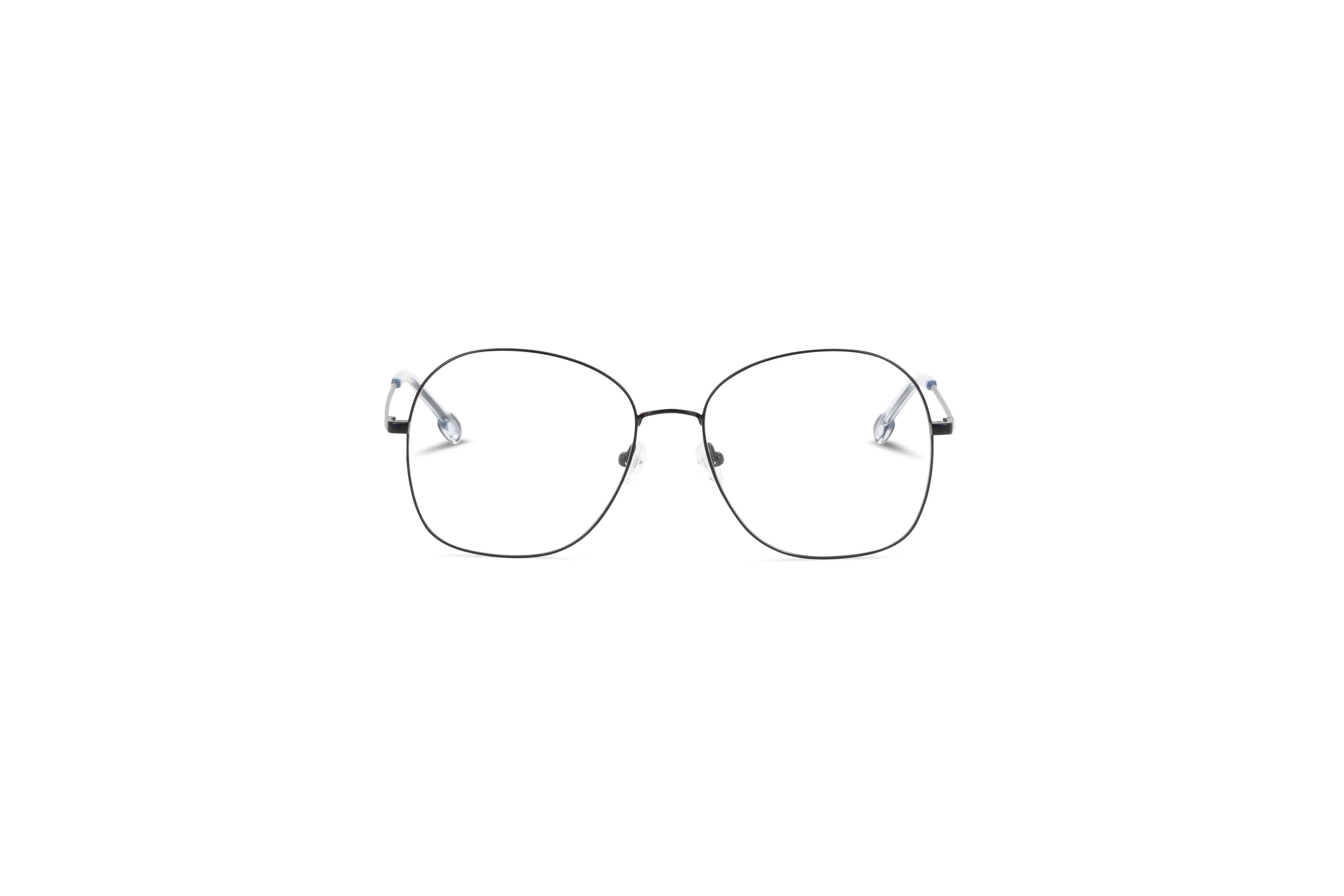 KIND Anouk Damen Brille mit und ohne Sehstärke / Schwarz / rechteckig