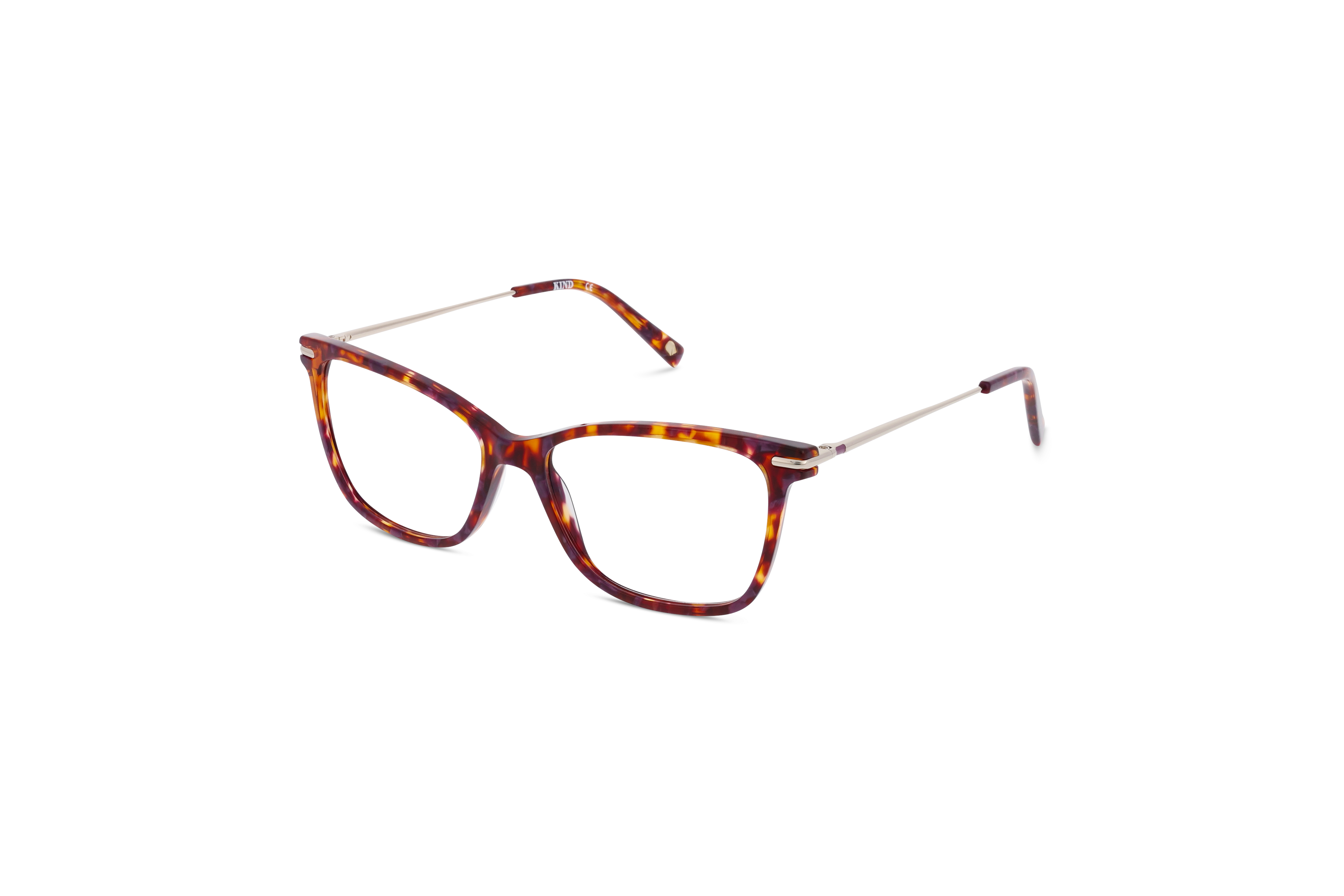 45° Ansicht der Brille KIND Odra in Mehrfarbig auf weißem Hintergrund.