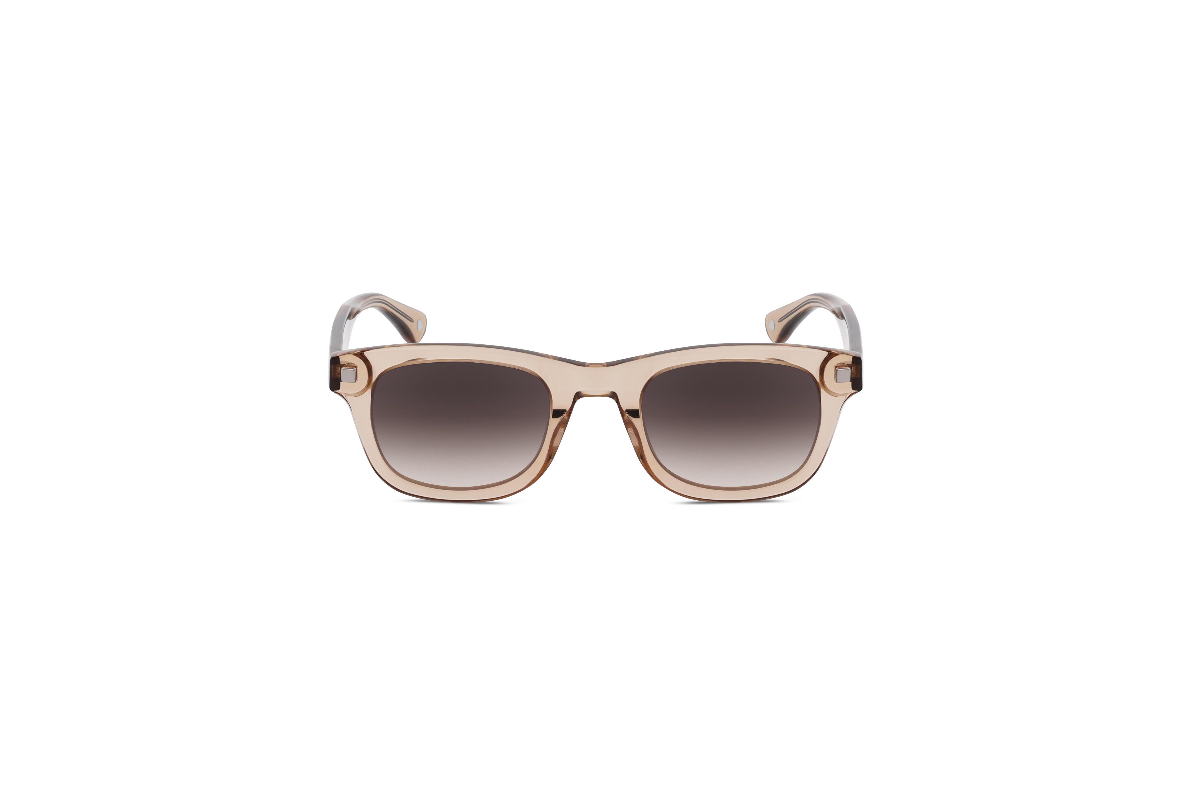 KIND 1031 Unisex Sonnenbrille mit und ohne Sehstärke / Transparent / rechteckig