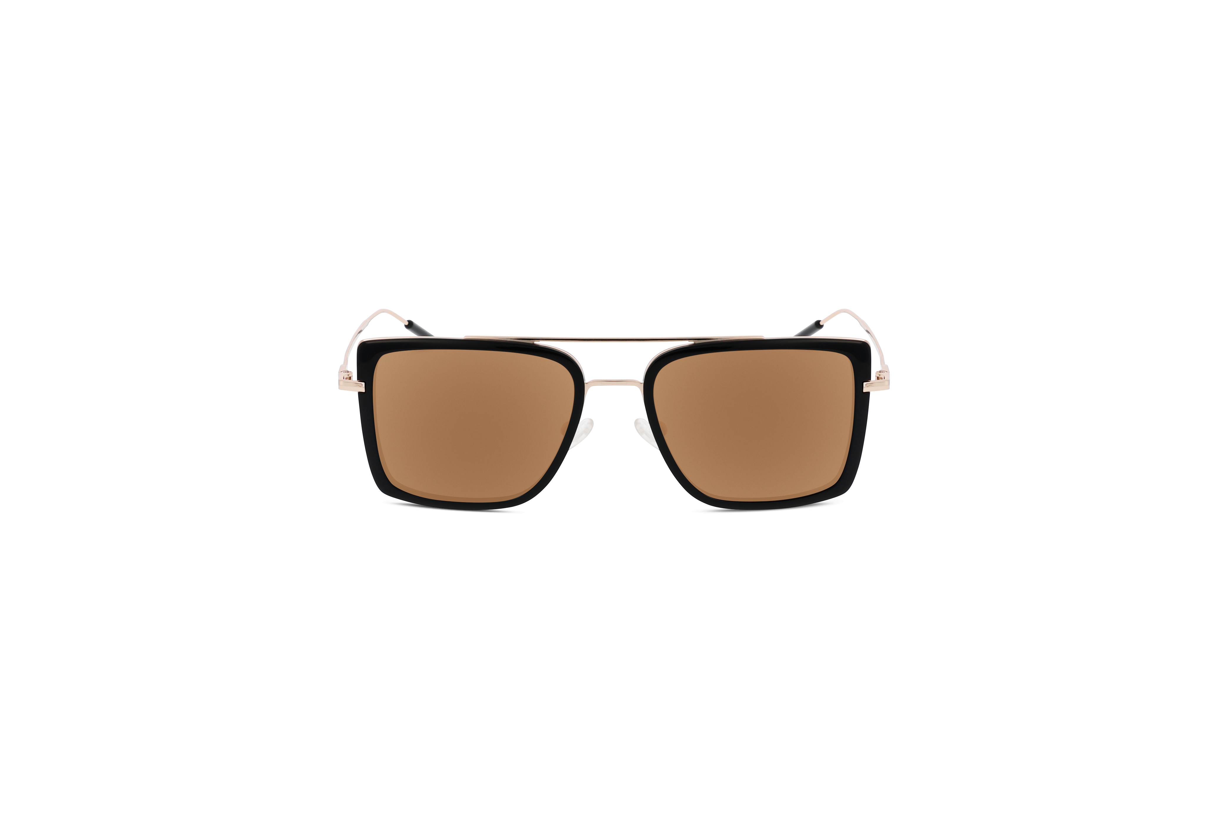 KIND 1034 Unisex Sonnenbrille mit und ohne Sehstärke / Schwarz / rechteckig