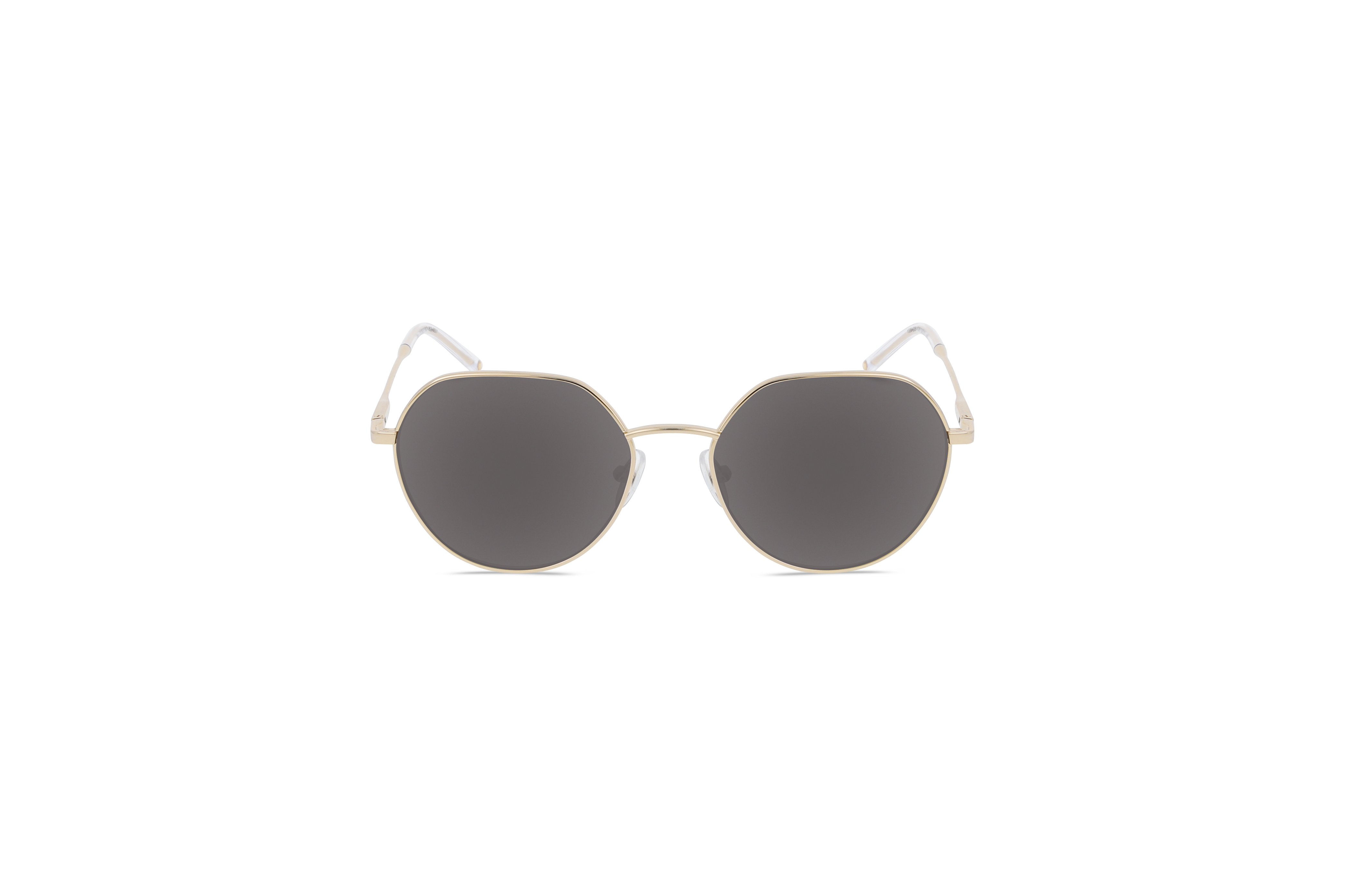 KIND 1039 Unisex Sonnenbrille mit und ohne Sehstärke / Gold / oval