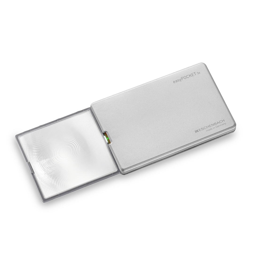 Eschenbach easyPOCKET, 3x,  silber