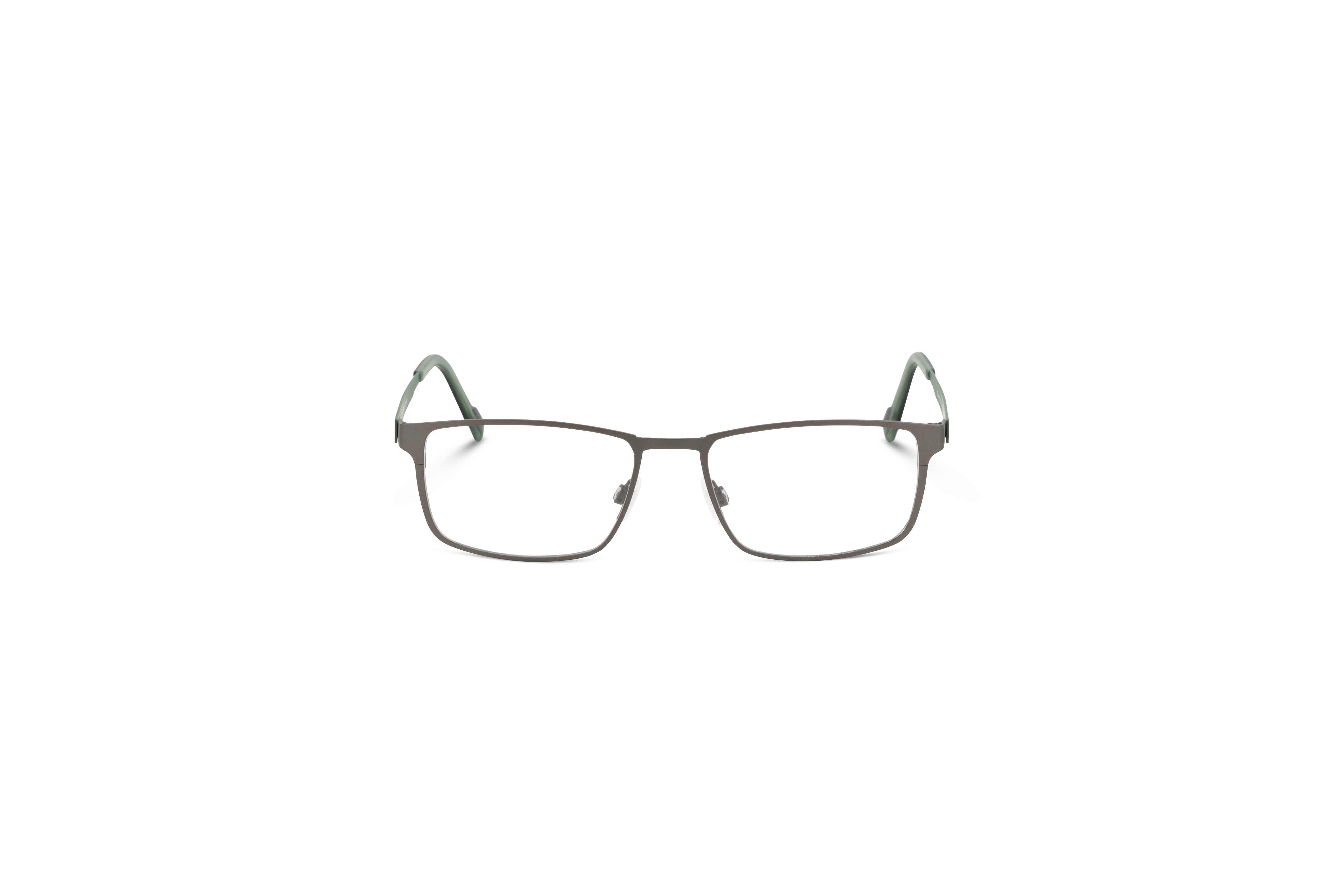 Titanflex 820755 Herren Brille mit und ohne Sehstärke / Grau / rechteckig