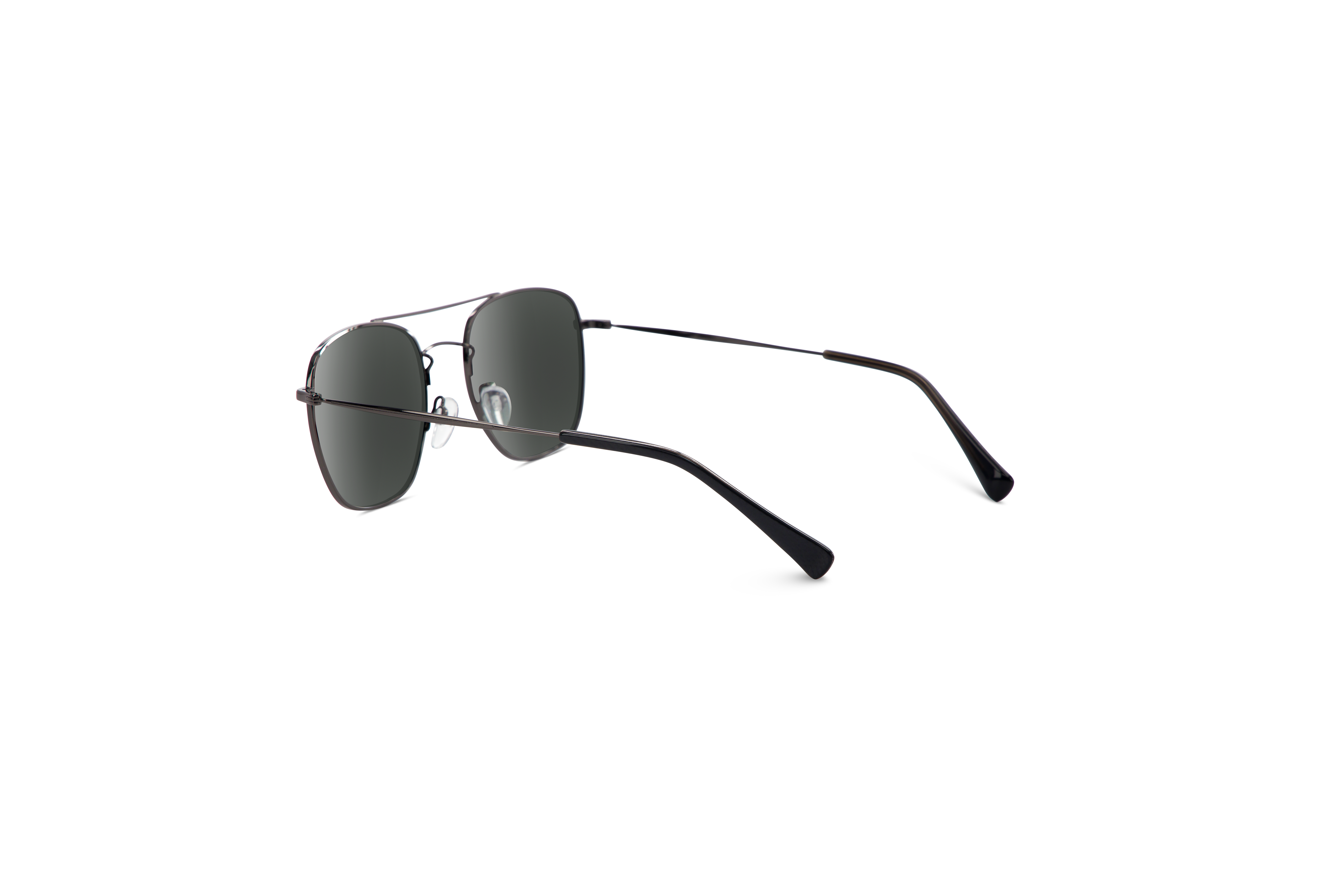 Die Sonnenbrille Sol No. 705 in Metallisch mit Innenansicht.