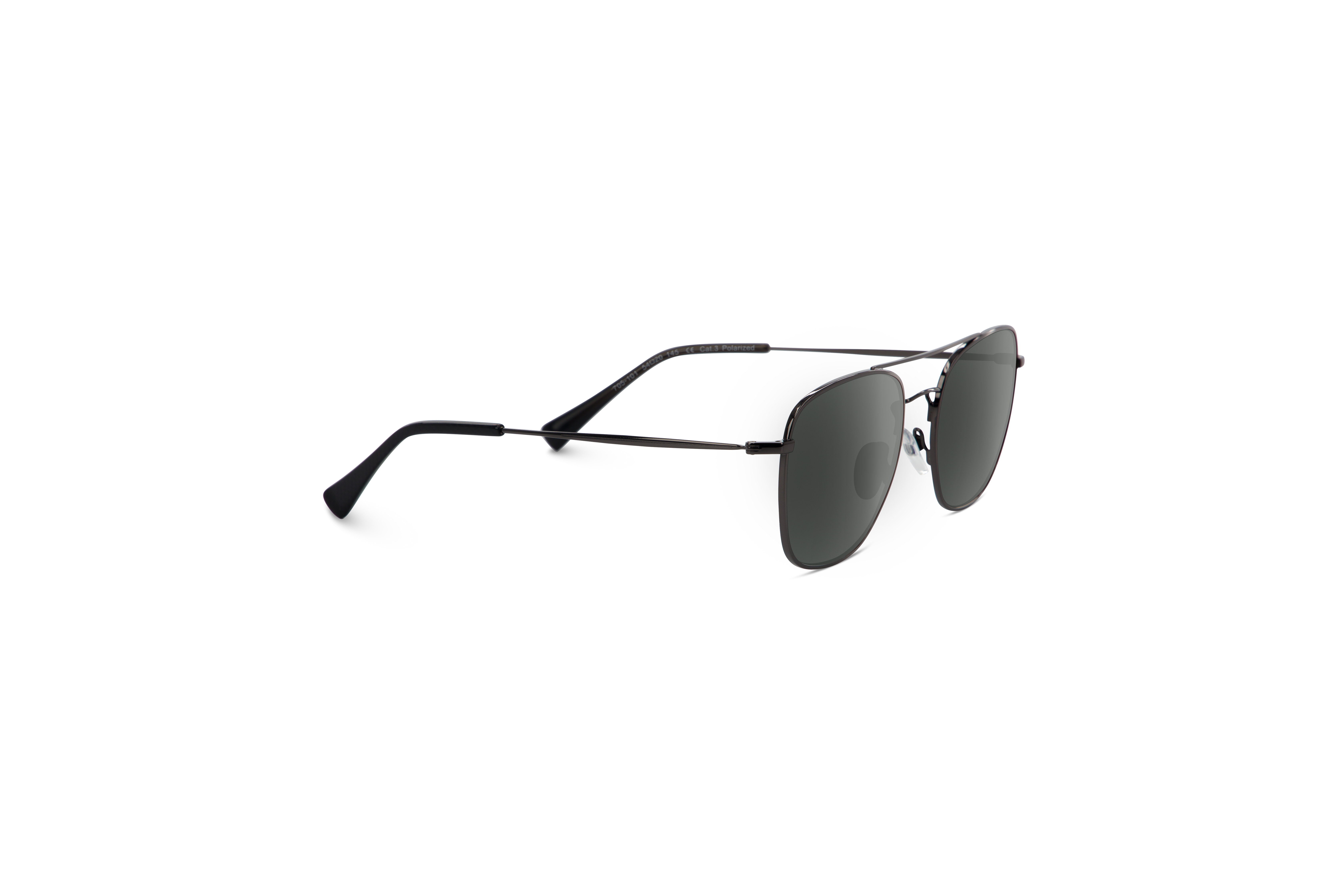 Die Sonnenbrille Sol No. 705 in Metallisch mit Seitenansicht.