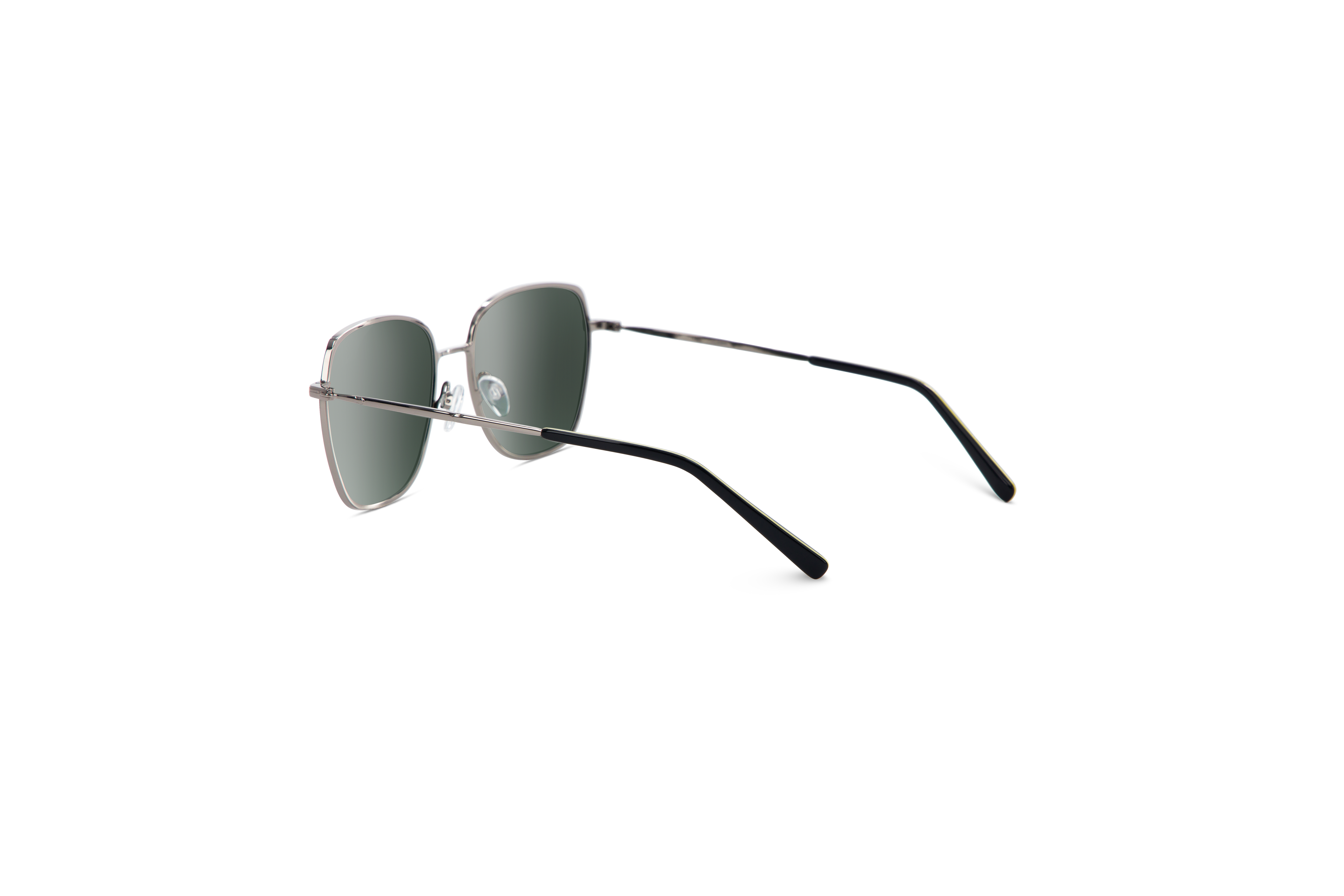 Die Sonnenbrille Sol No. 716 in Metallisch mit Innenansicht.