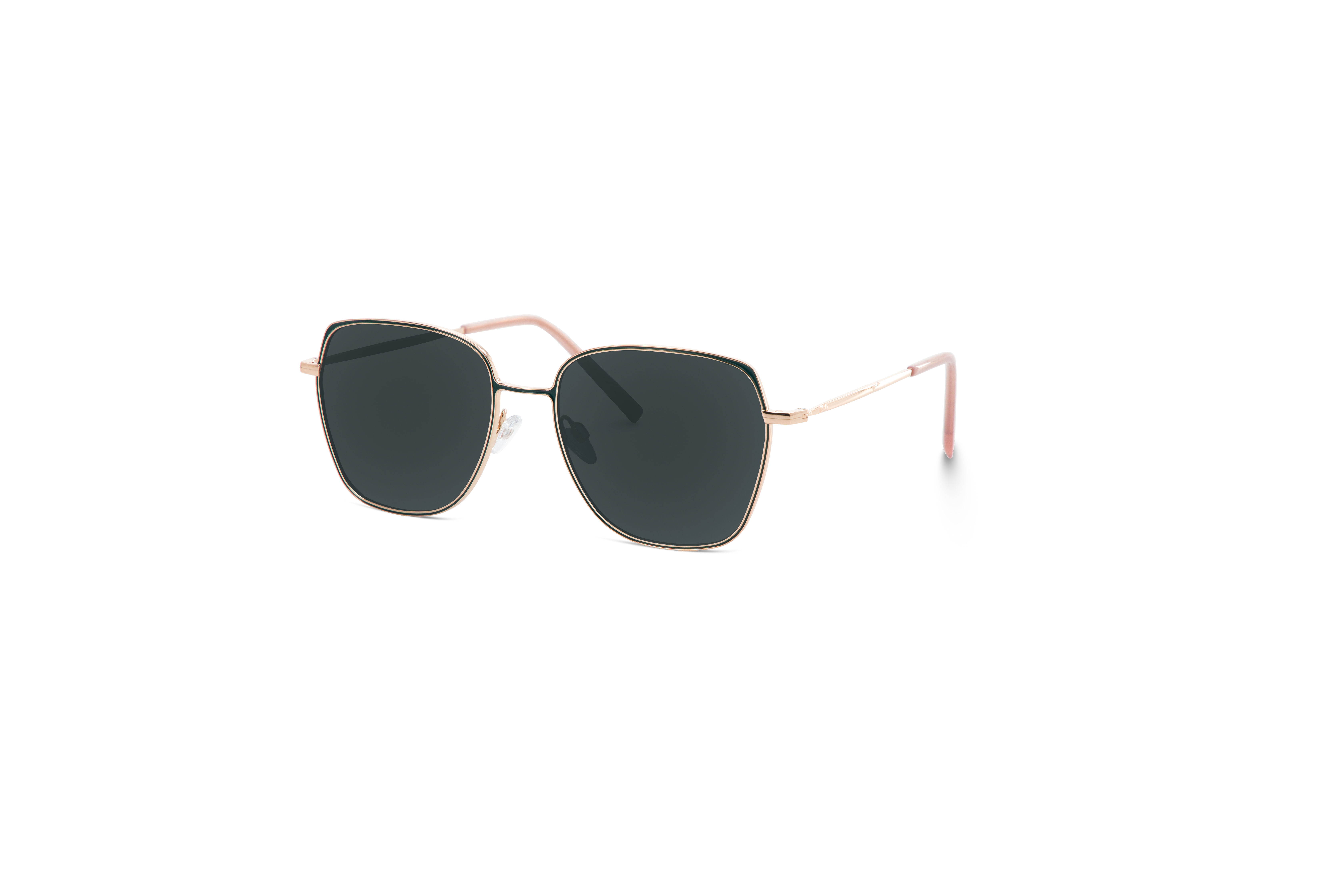 45° Ansicht der Sonnenbrille Sol No. 716 in Mehrfarbig auf weißem Hintergrund.