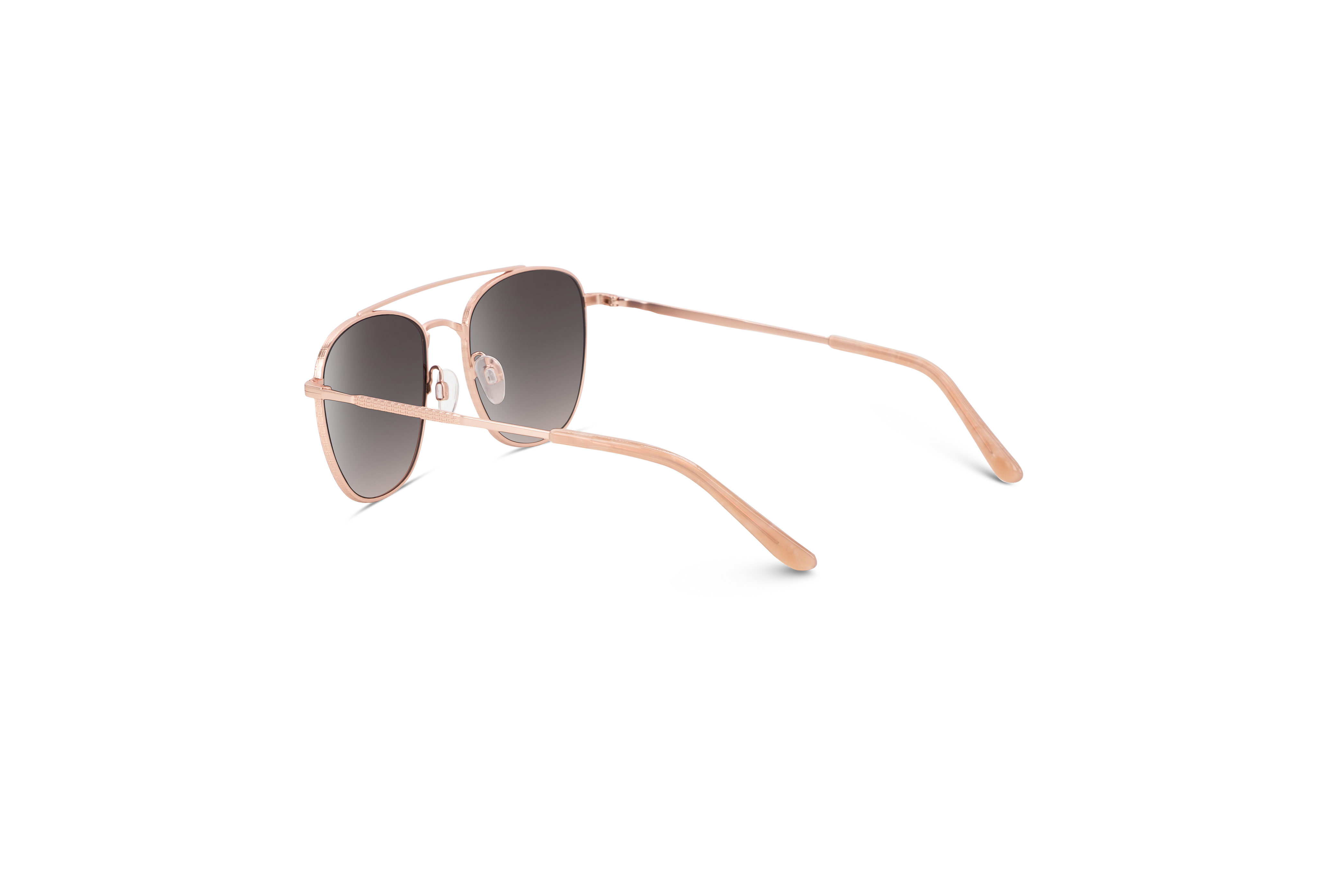 Die Sonnenbrille KIND 742 in Braun mit Innenansicht.