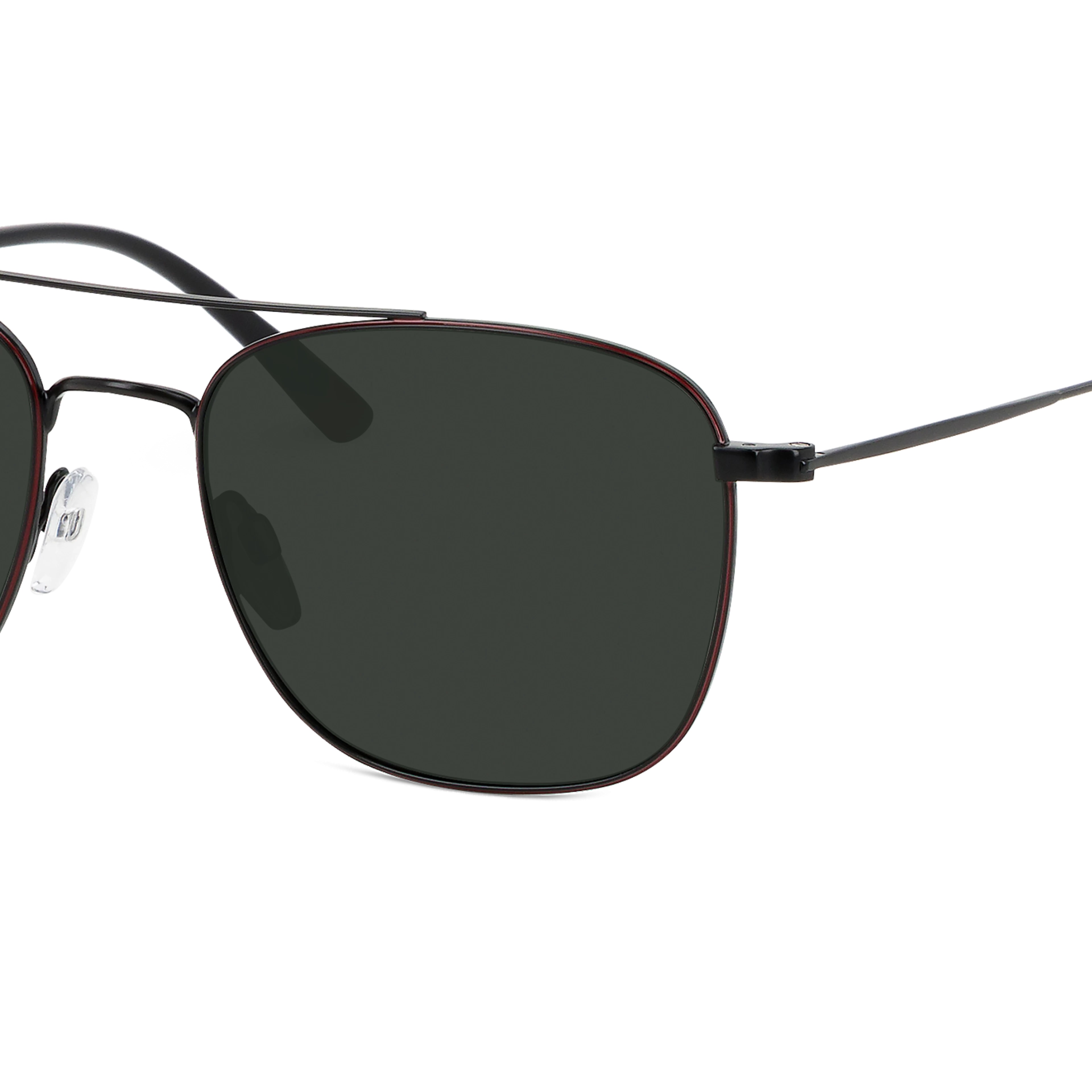 Silikon Nette Kinder Sonnenbrille Polarisierte Sonnenbrille Bunte  Blumenbrille ---- schwarzer Rahmen Grünes Bein Grau Stückxq-sg177