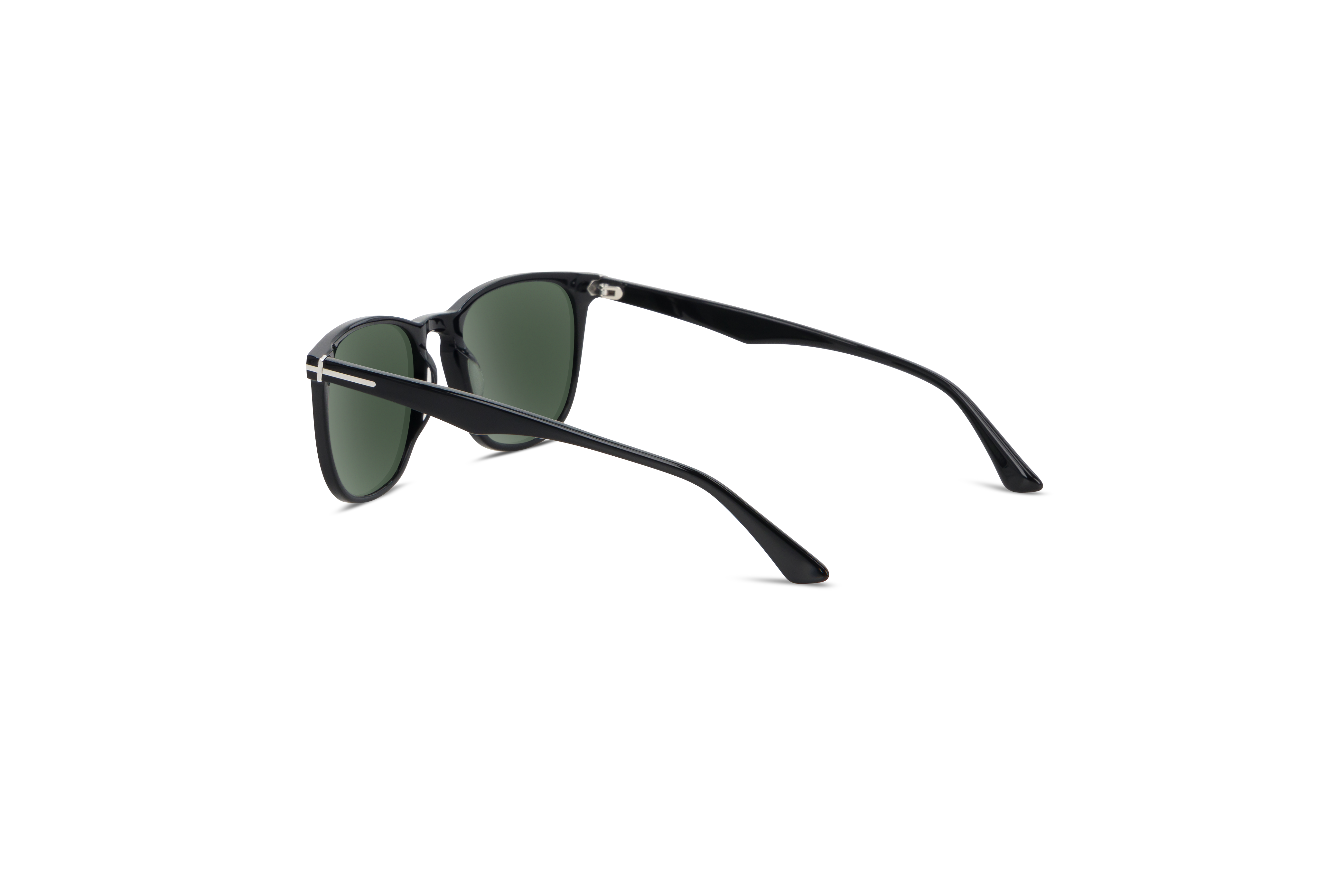 Die Sonnenbrille Sol No. 781 in Schwarz mit Innenansicht.