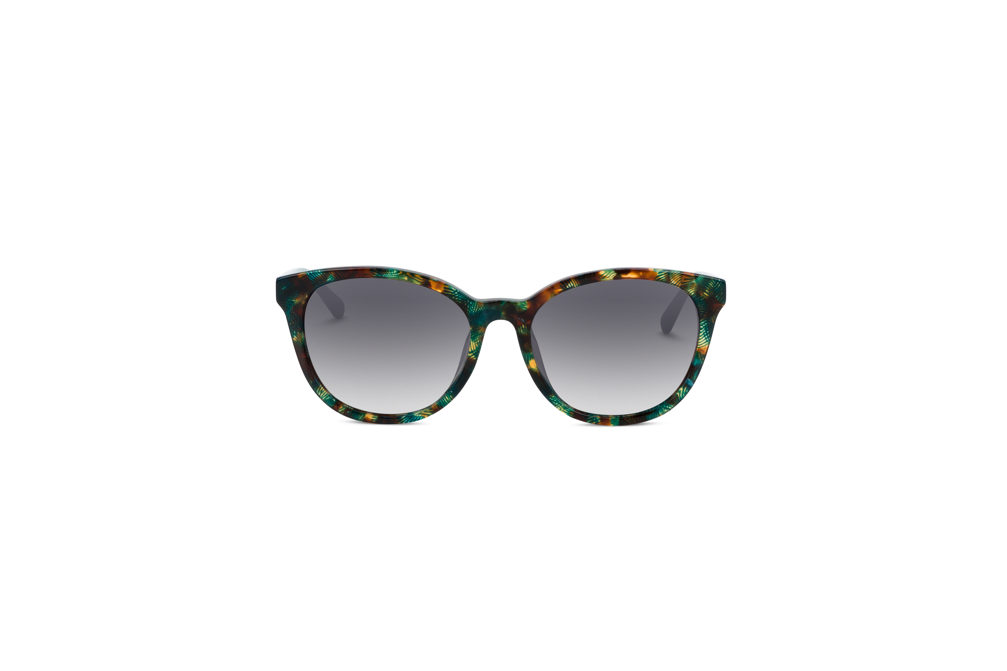 Die Sonnenbrille KIND No. 846 in Mehrfarbig auf weißem Hintergrund in Frontalansicht.
