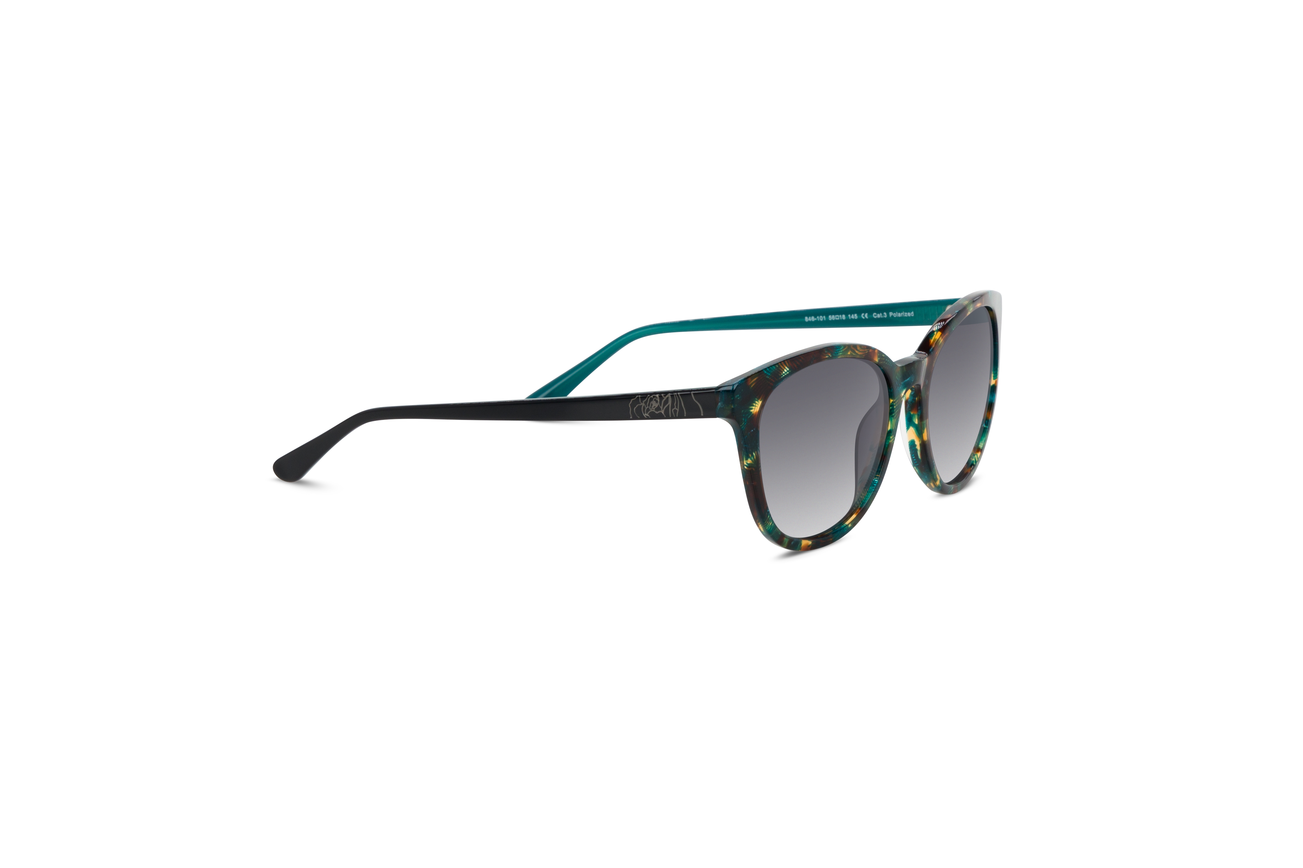 Die Sonnenbrille KIND No. 846 in Mehrfarbig mit Seitenansicht.