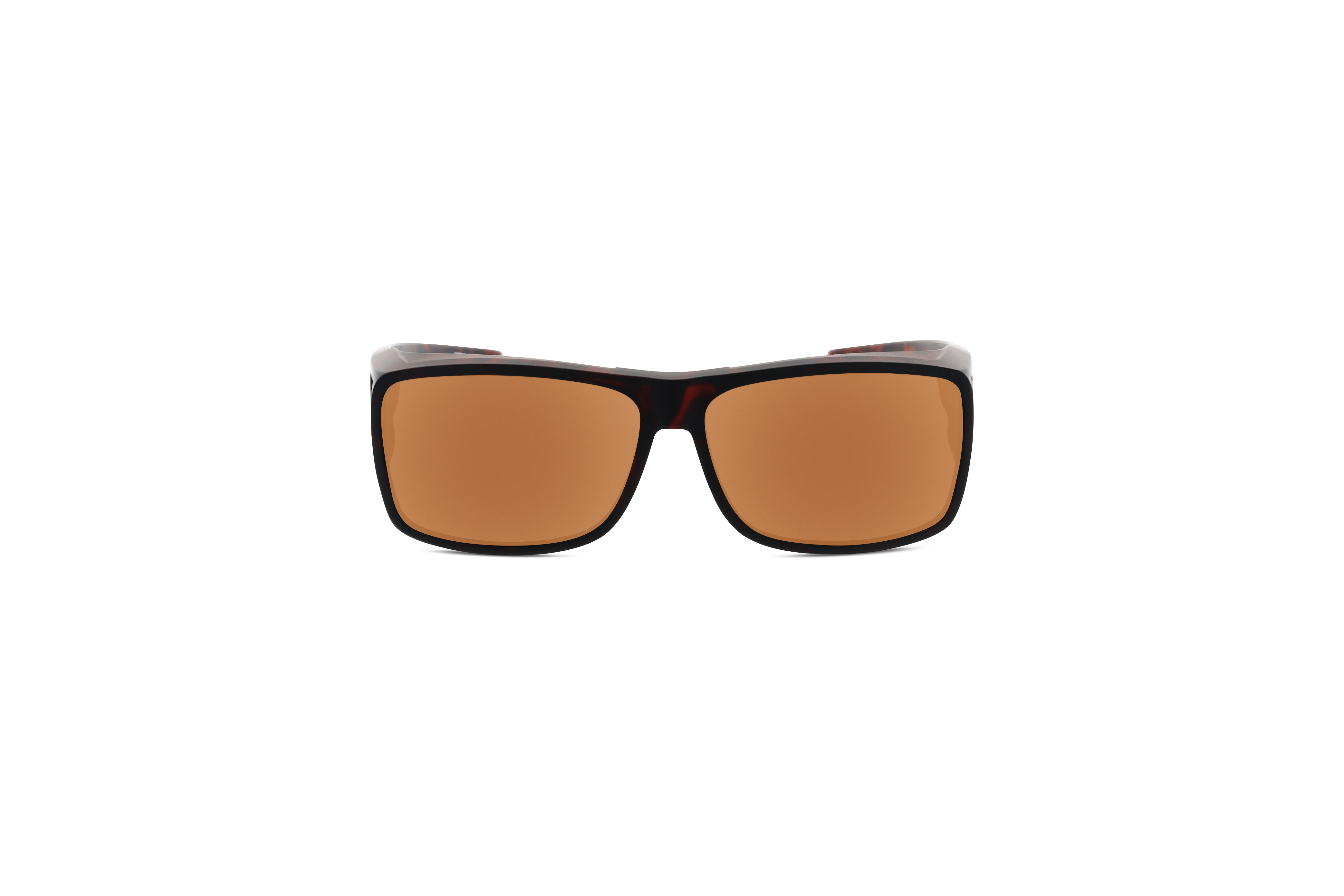 Cover Me 7797 Unisex Sonnenbrille mit und ohne Sehstärke / Braun / rechteckig