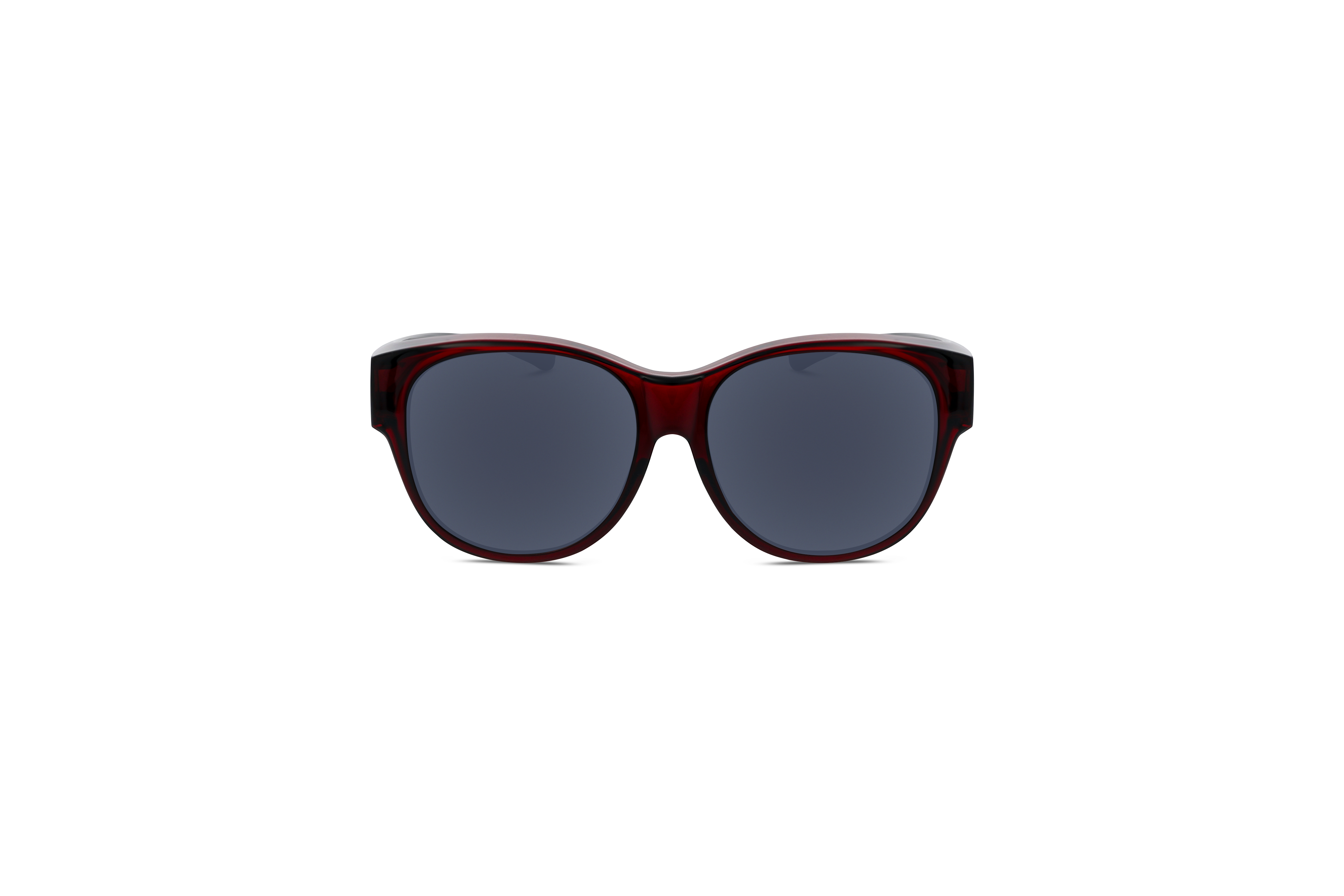 Cover Me 7784 Unisex Sonnenbrille mit und ohne Sehstärke / Rot / oval