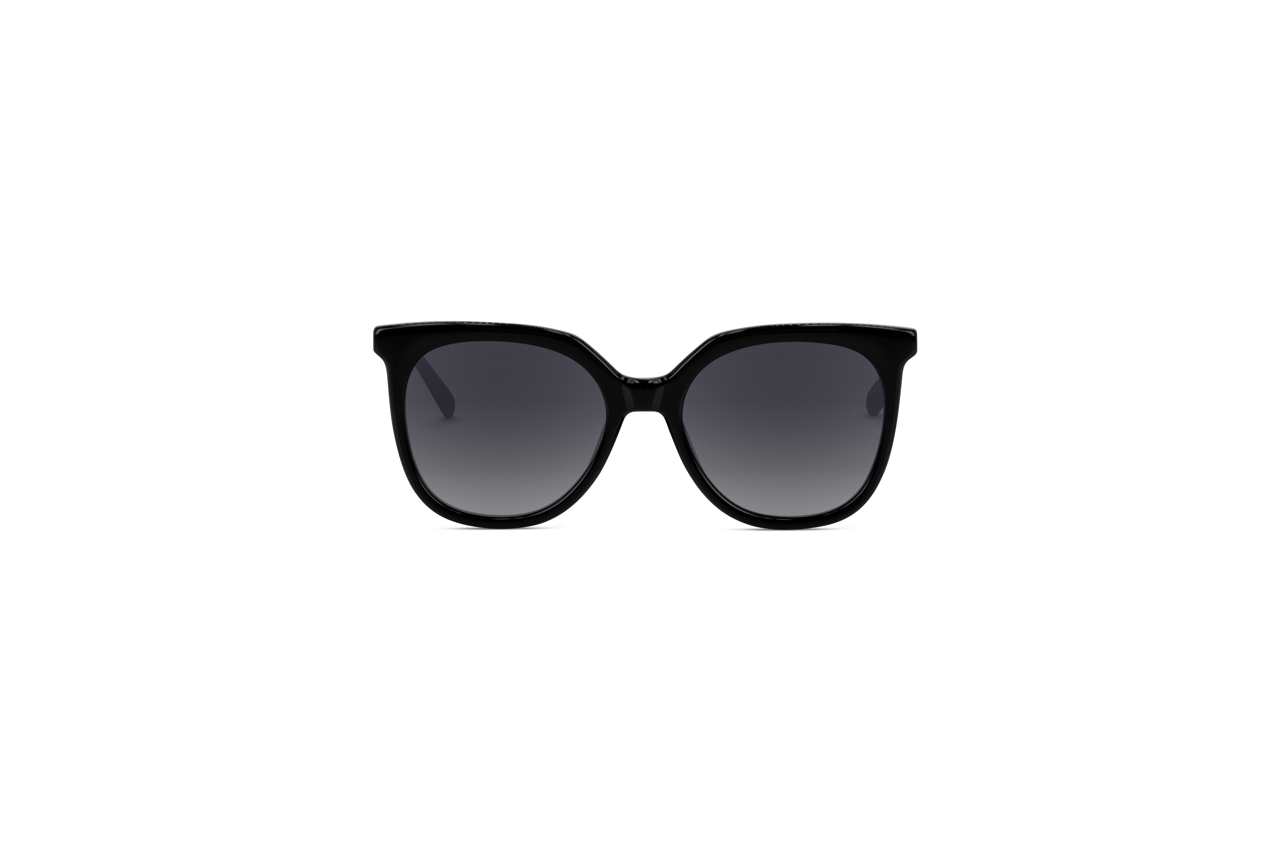 KIND 900 Damen Sonnenbrille mit und ohne Sehstärke / Schwarz / extravagant