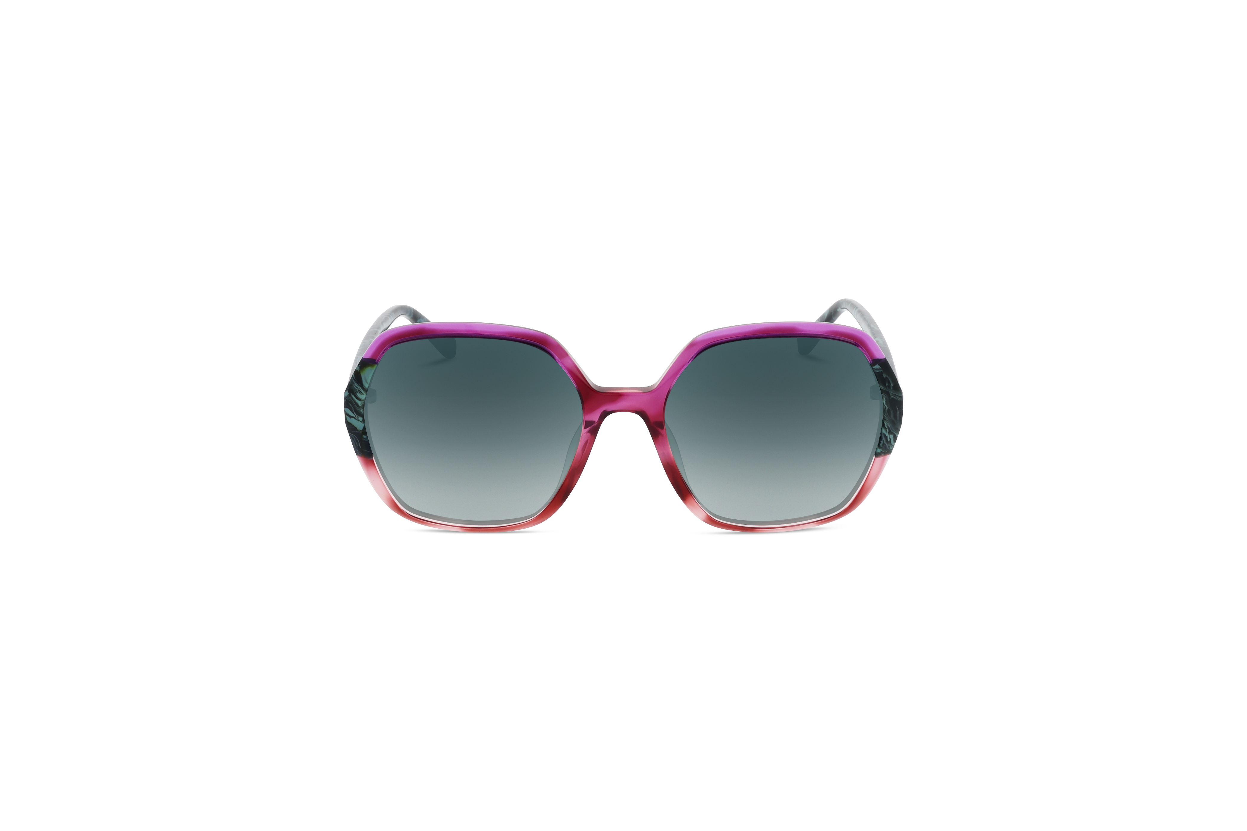 KIND 932 Damen Sonnenbrille mit und ohne Sehstärke / Mehrfarbig / rechteckig