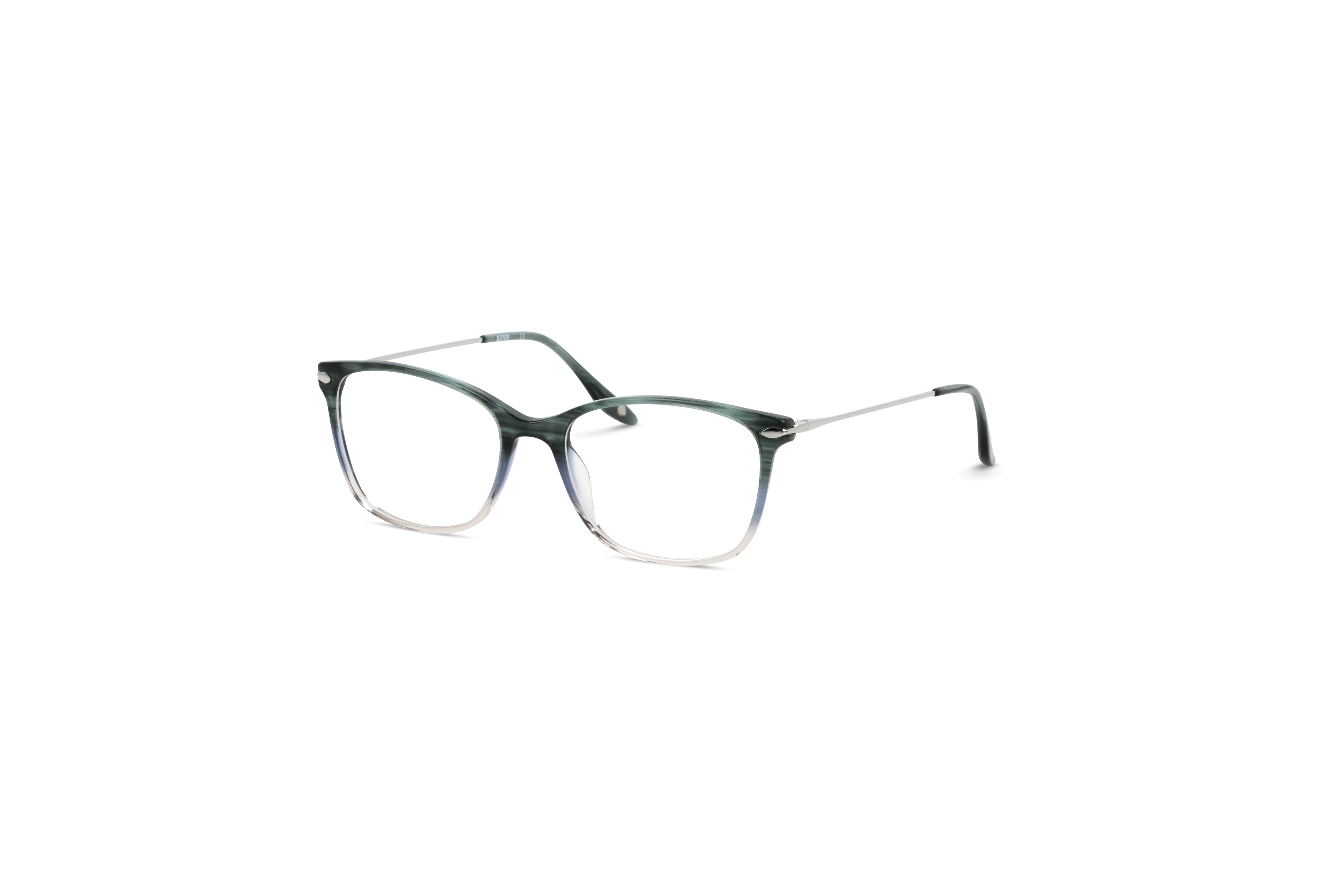 45° Ansicht der Brille KIND Hanoi in Mehrfarbig auf weißem Hintergrund.