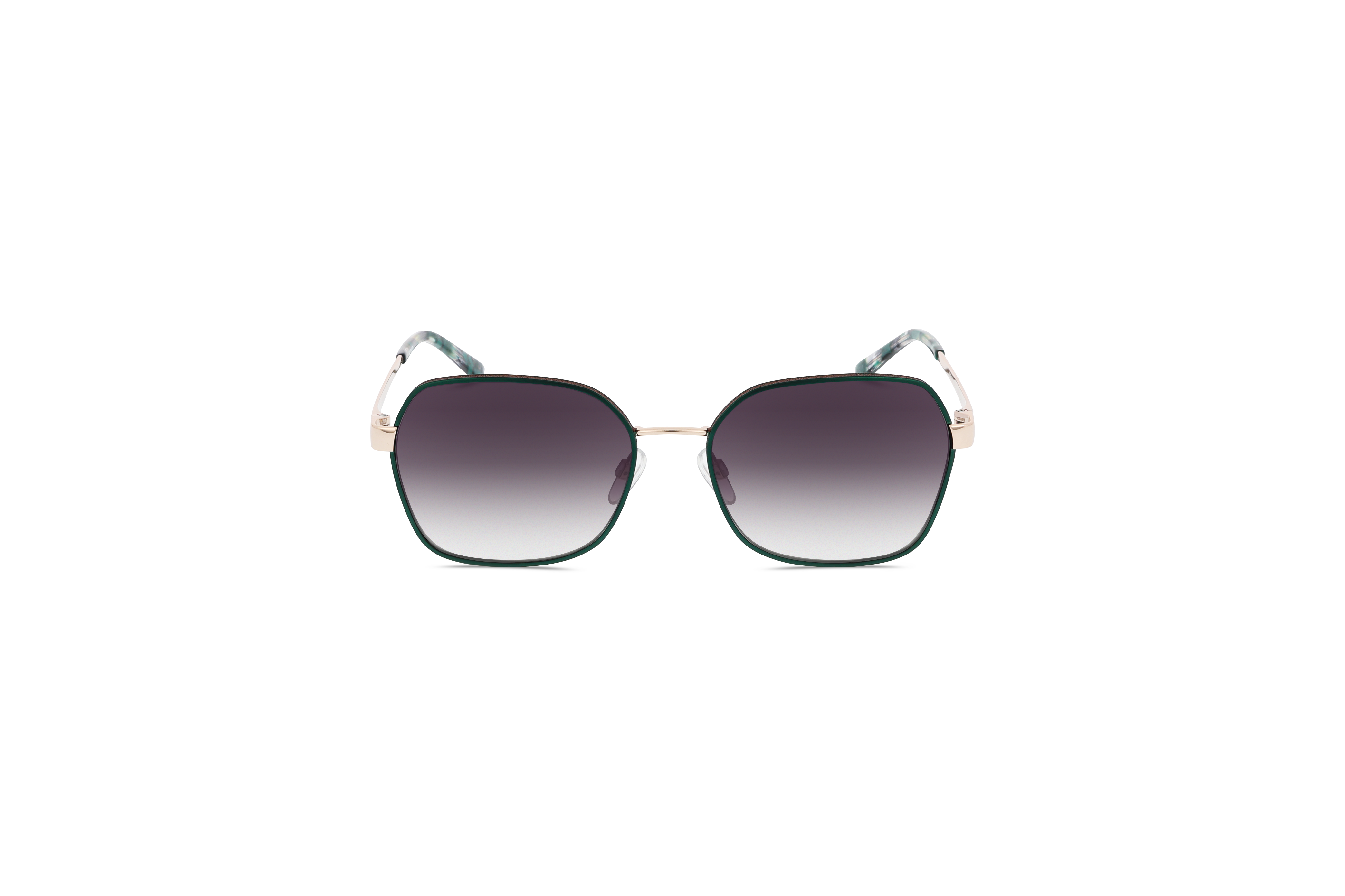 KIND 978 Damen Sonnenbrille mit und ohne Sehstärke / Gruen / rechteckig