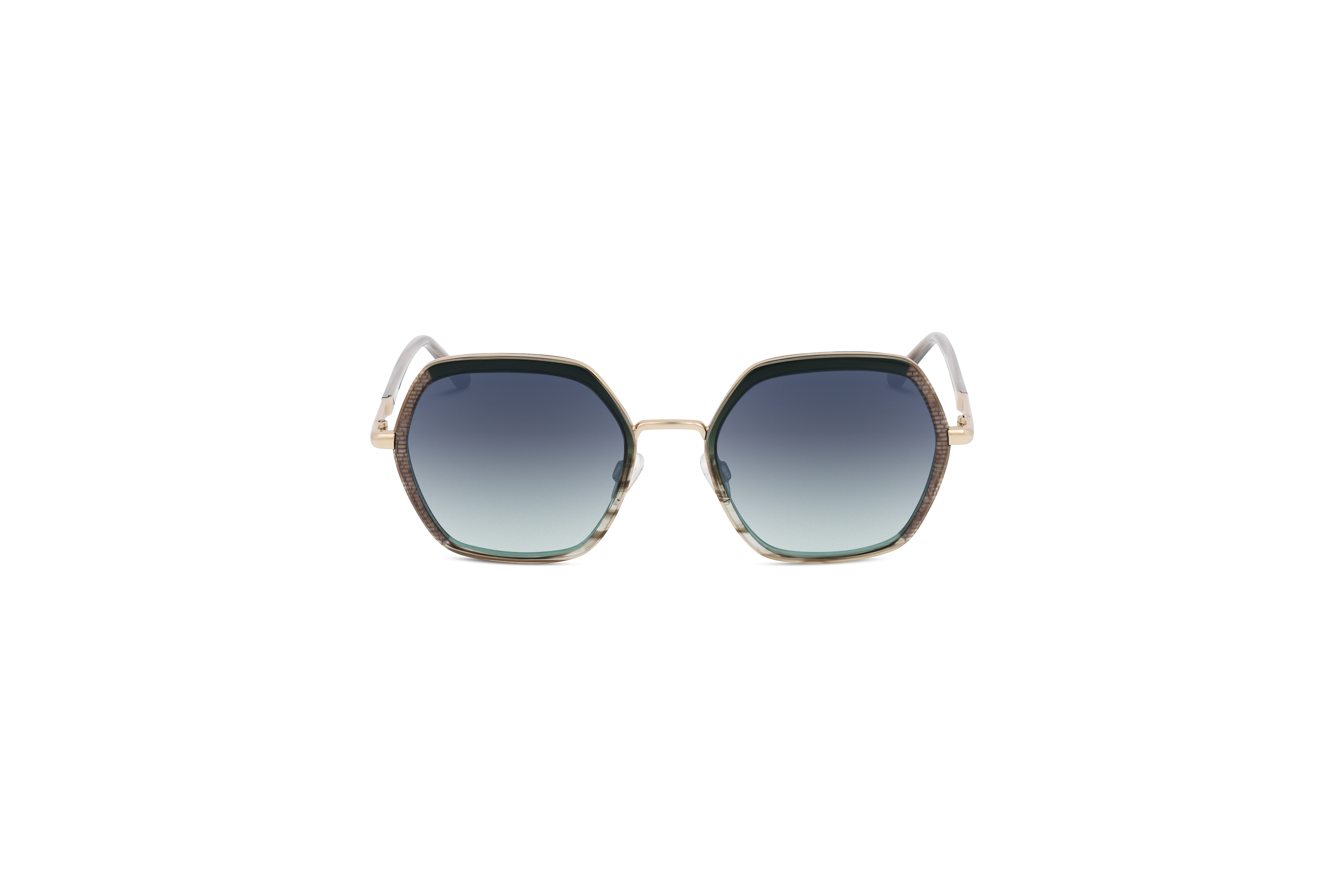 KIND 996 Damen Sonnenbrille mit und ohne Sehstärke / Tuerkis / rechteckig