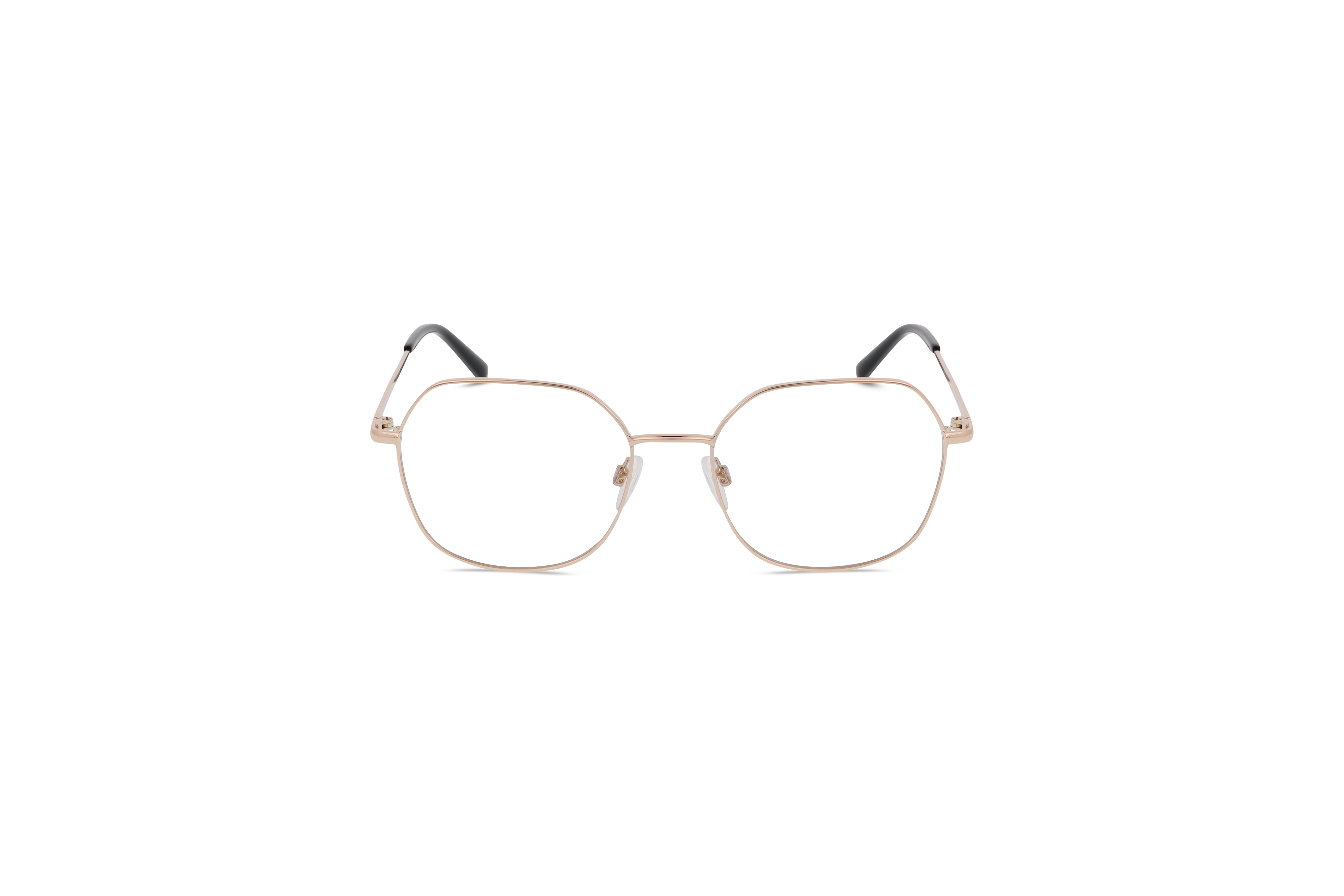 Die Brille KIND 4715086 V25 in Gold auf weißem Hintergrund in Frontalansicht.