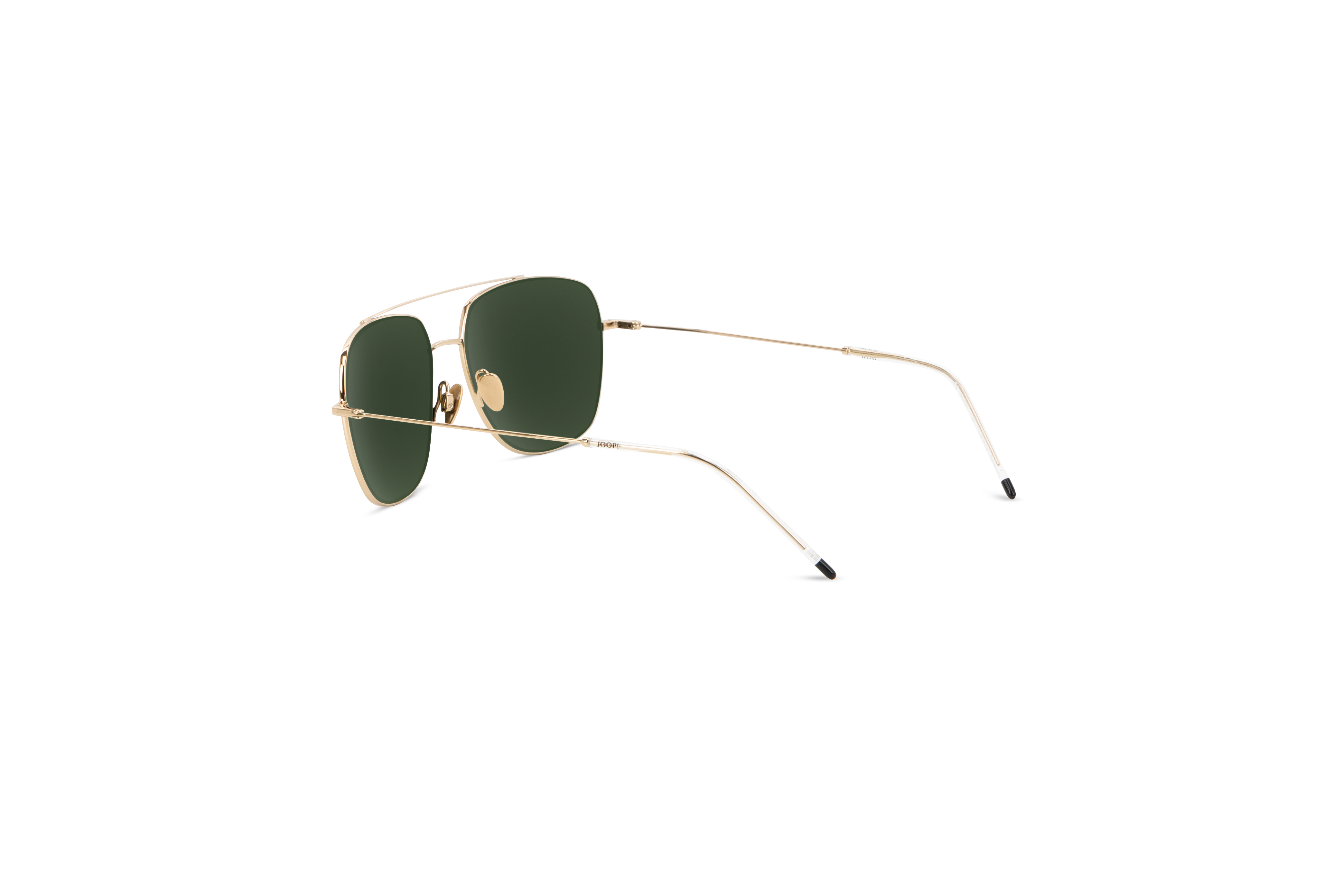 Die Sonnenbrille JOOP! 87361 in Gold mit Innenansicht.