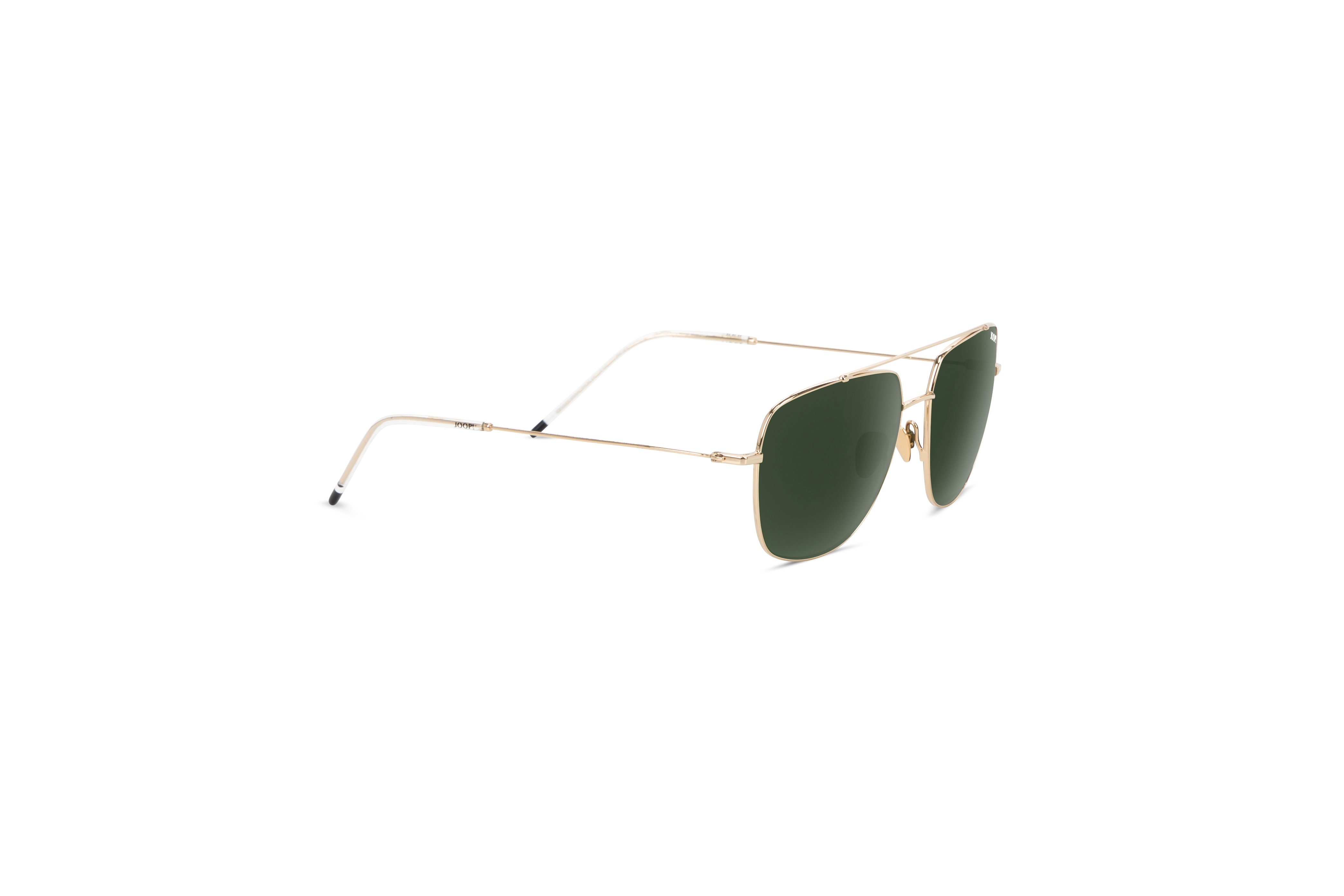 Die Sonnenbrille JOOP! 87361 in Gold mit Seitenansicht.