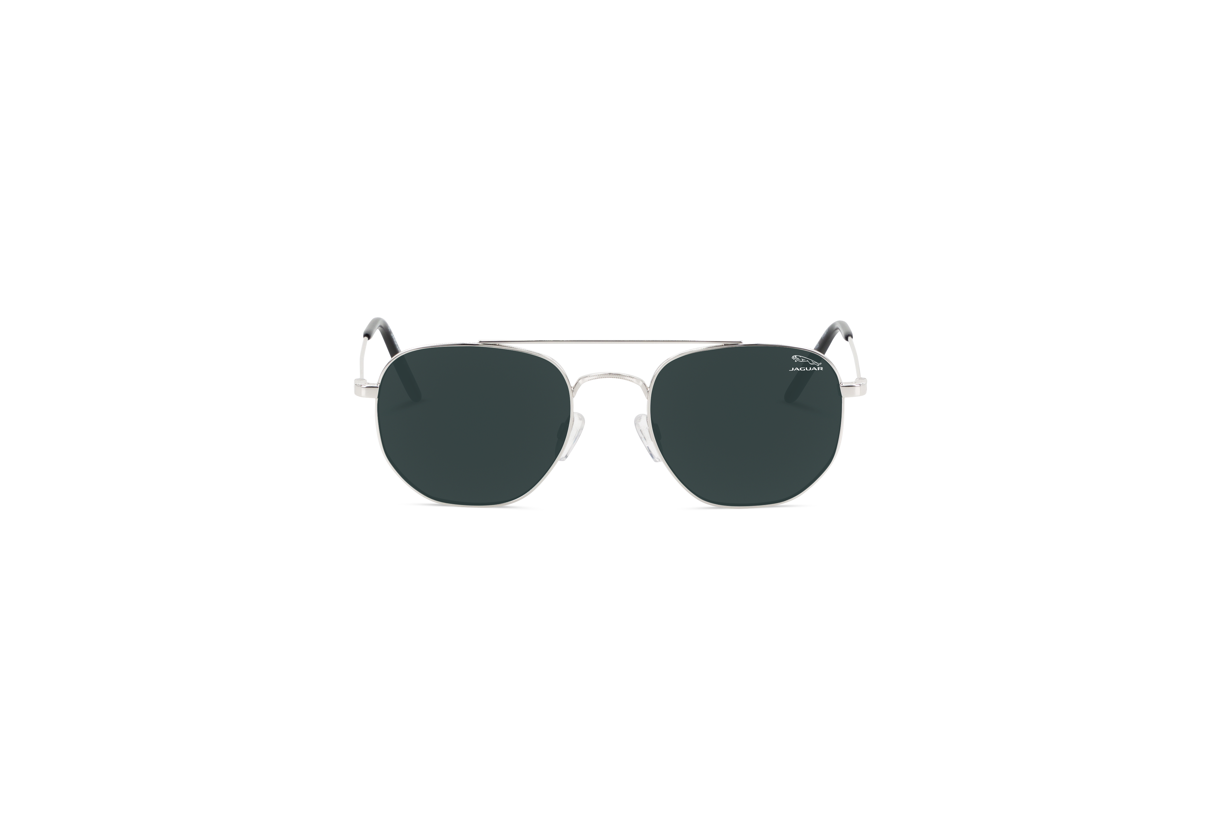 Jaguar 37454 Herren Sonnenbrille mit und ohne Sehstärke / Grau / rund