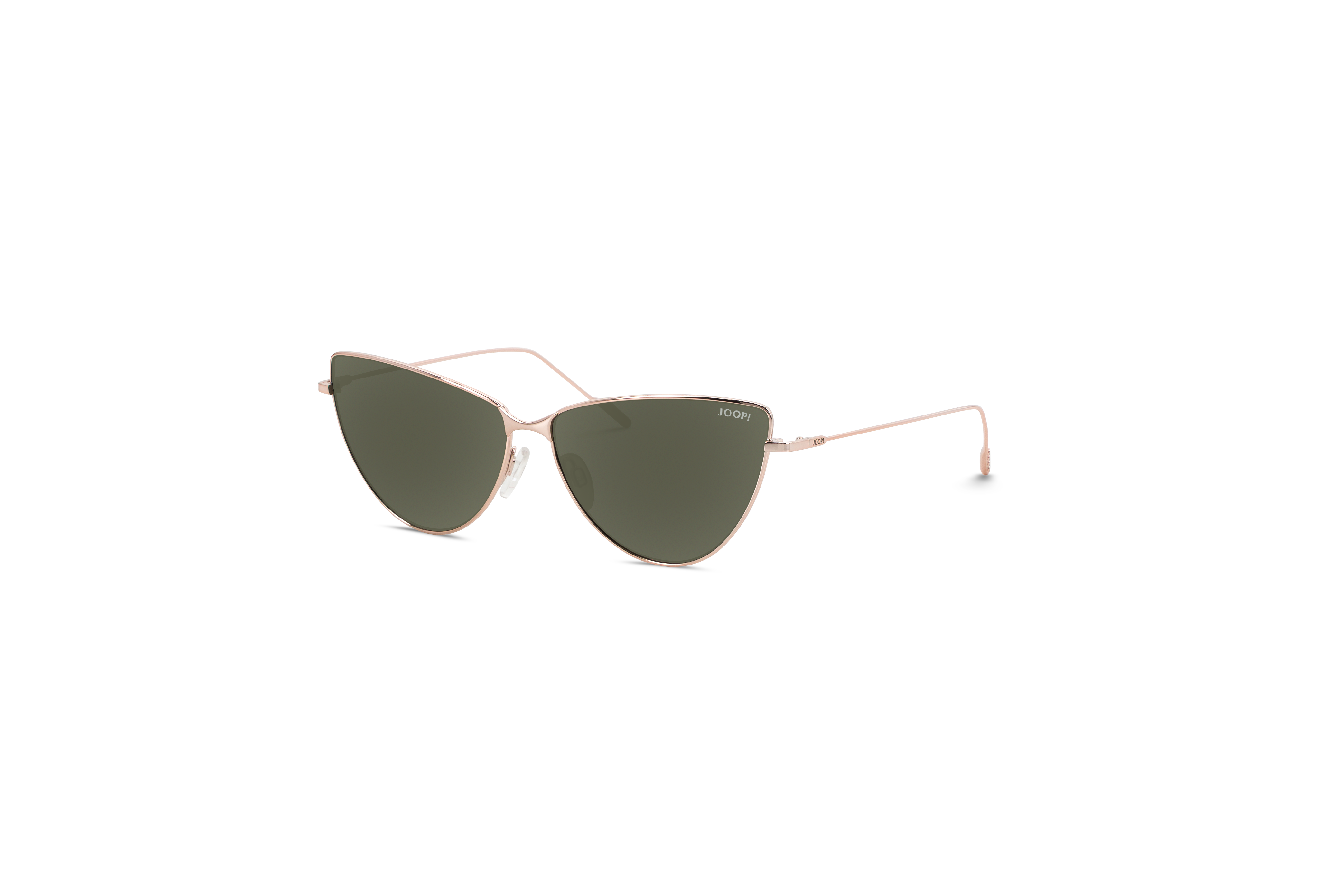 45° Ansicht der Sonnenbrille JOOP! 87378 in Gold auf weißem Hintergrund.