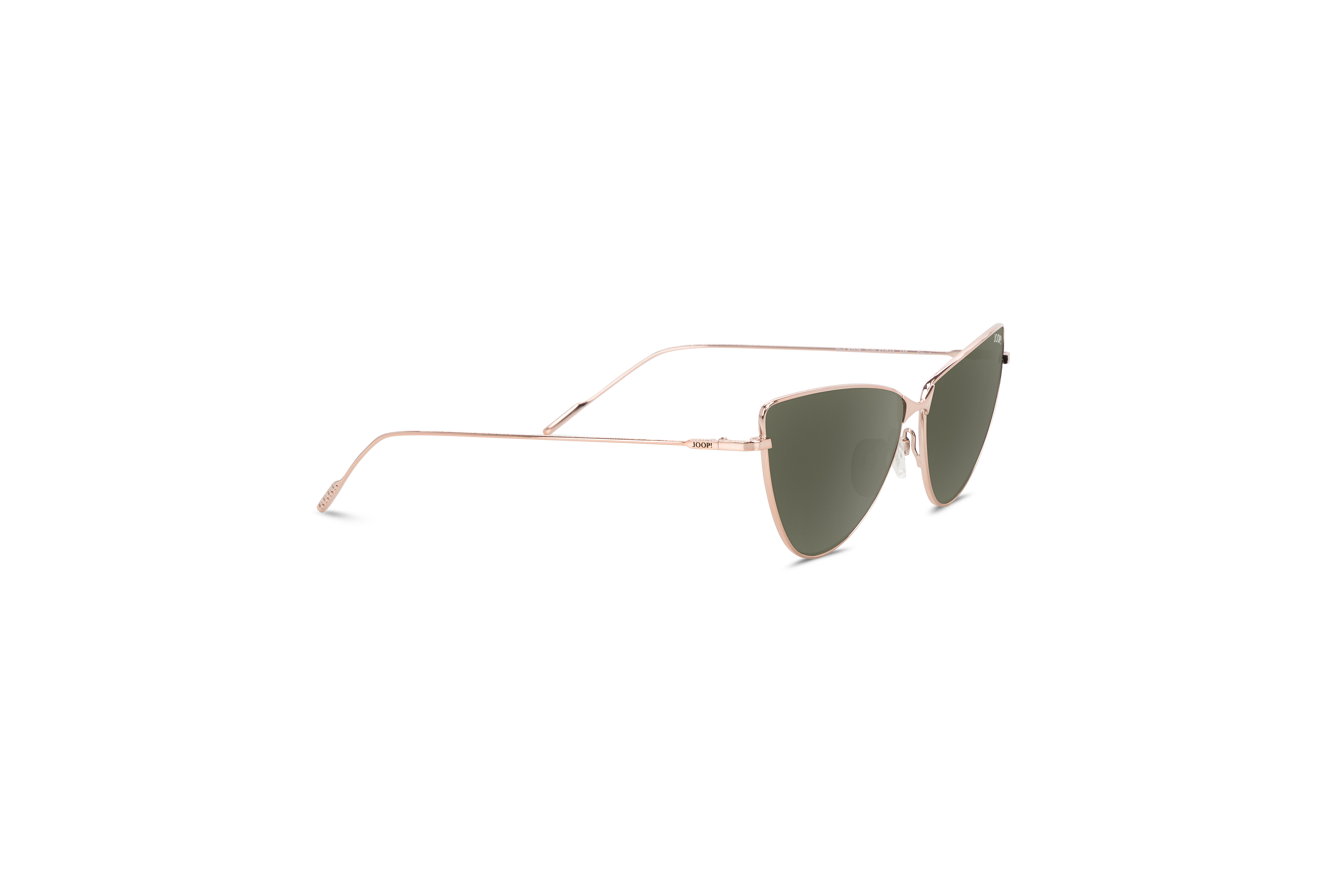 Die Sonnenbrille JOOP! 87378 in Gold mit Seitenansicht.