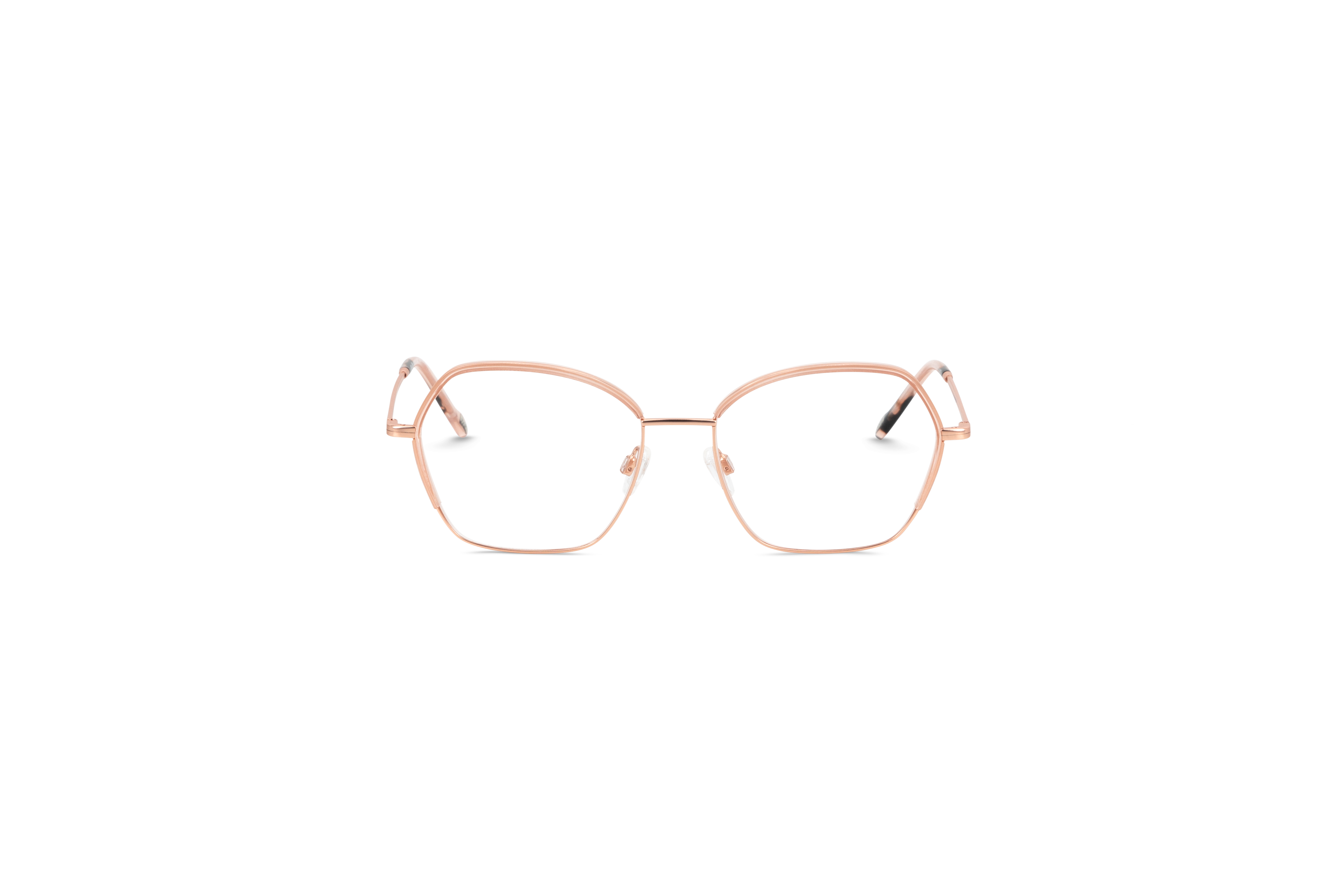 JOOP! 83308 Damen Brille mit und ohne Sehstärke / Rosegold / rechteckig
