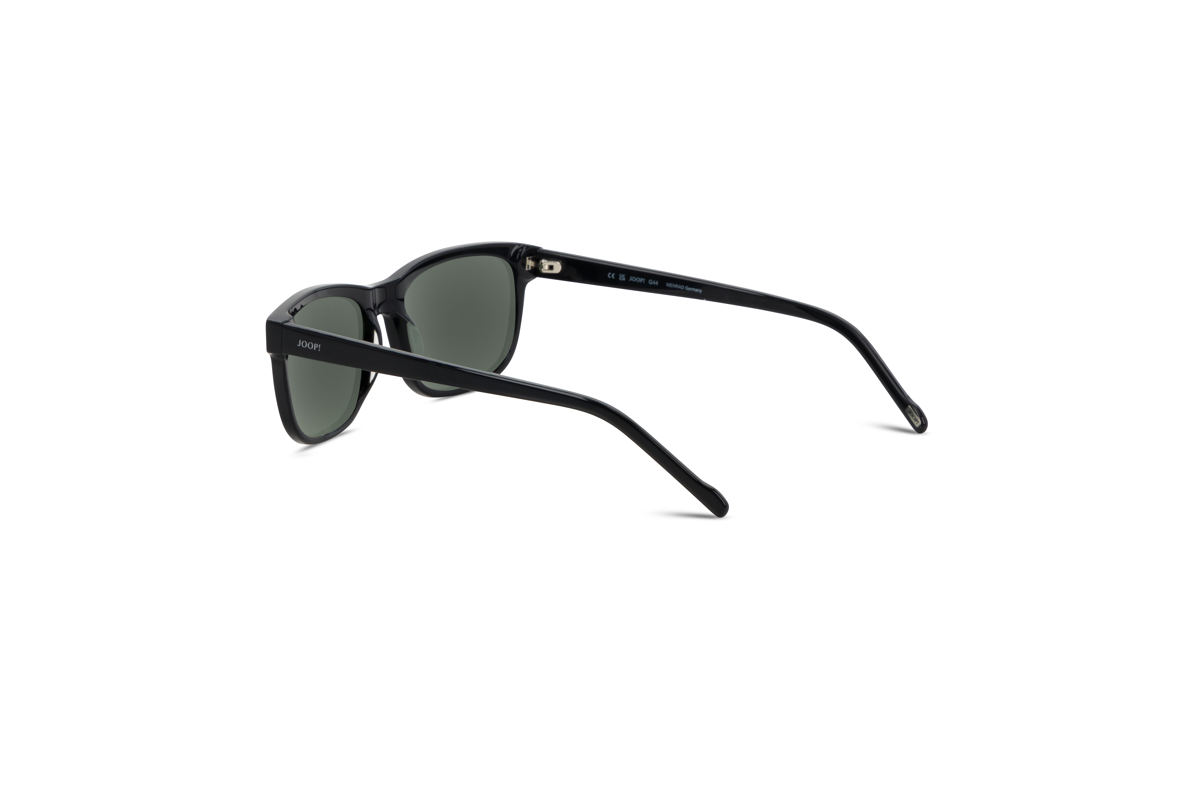 Die Sonnenbrille JOOP! 87103 in Schwarz mit Innenansicht.