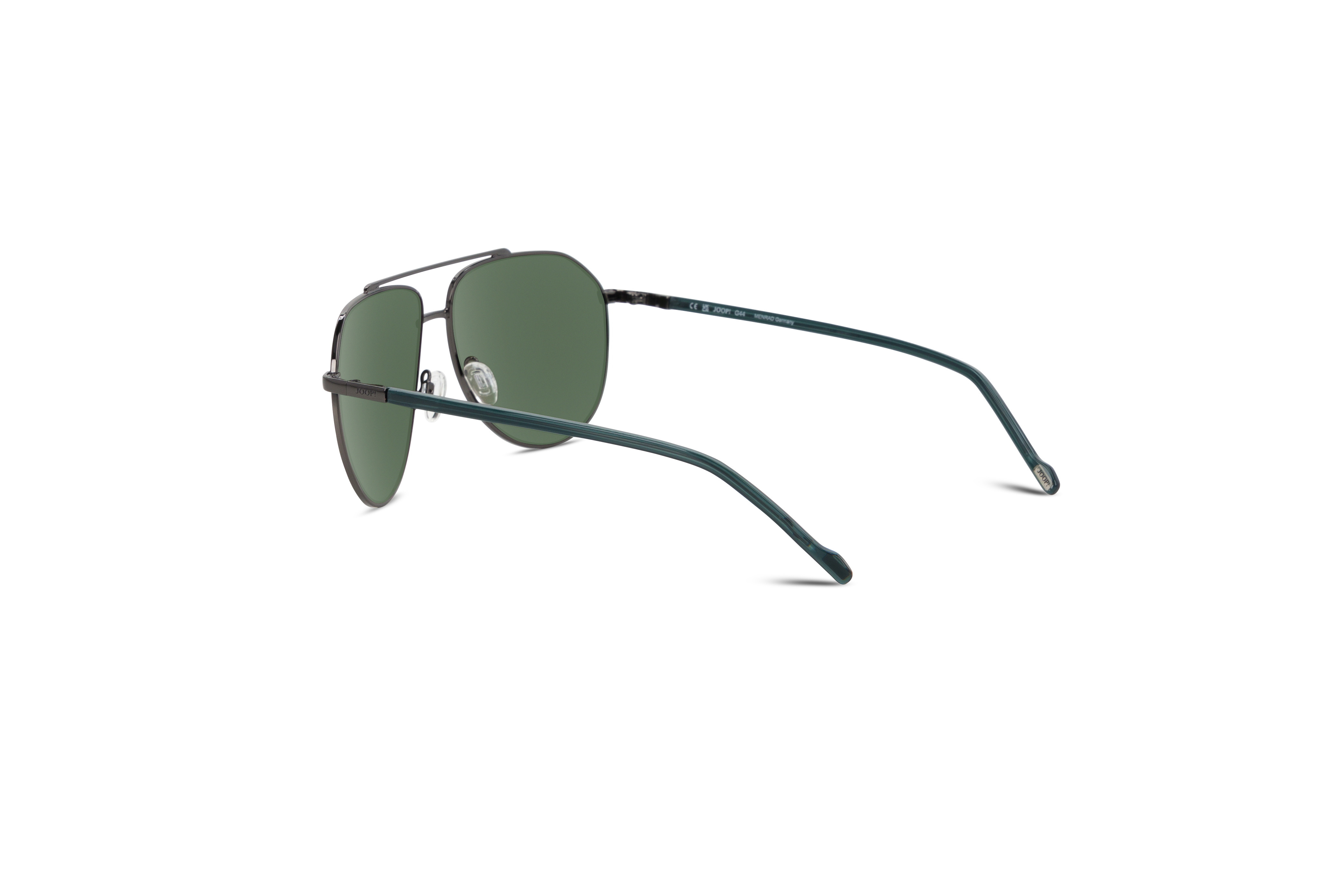 Die Sonnenbrille JOOP! 87403 in Metallisch mit Innenansicht.