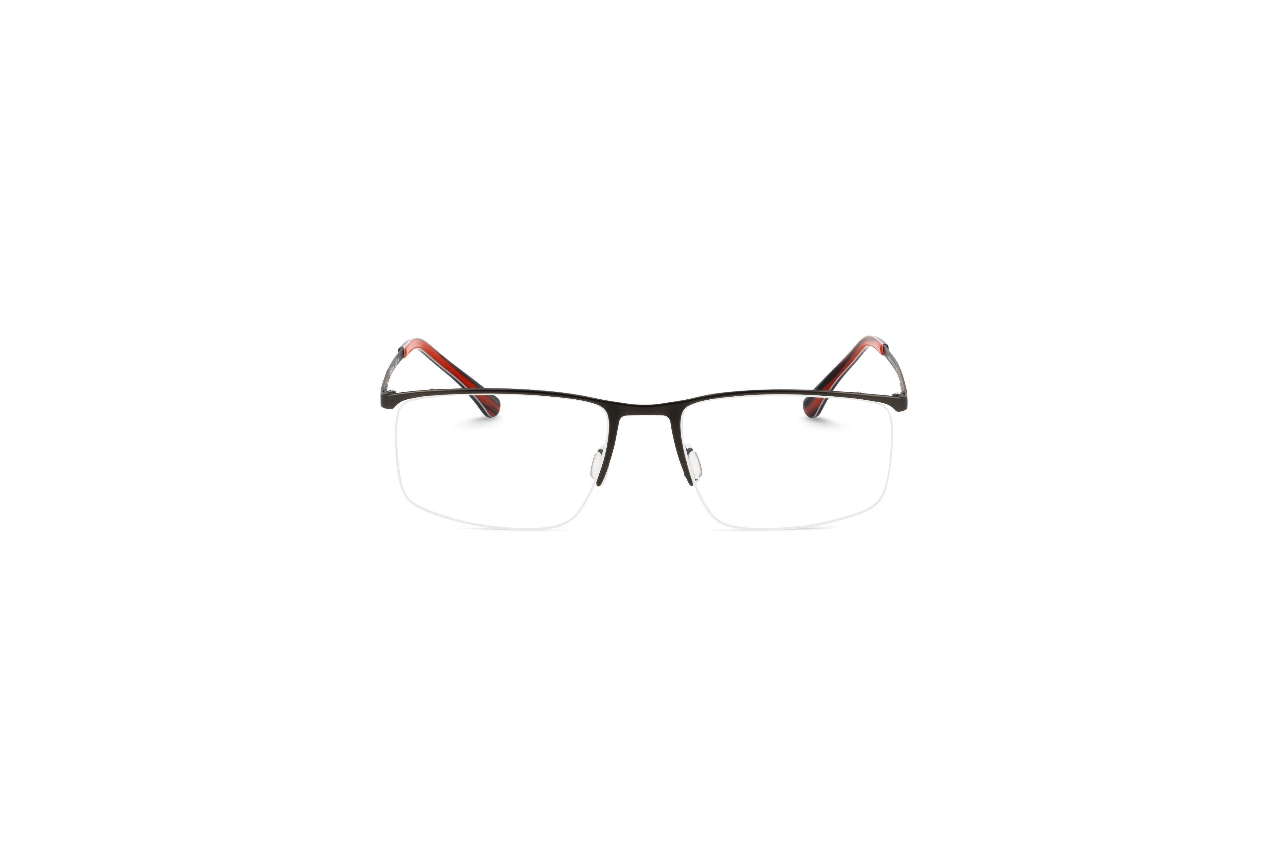 Jaguar 35600 Herren Brille mit und ohne Sehstärke / Schwarz / rechteckig